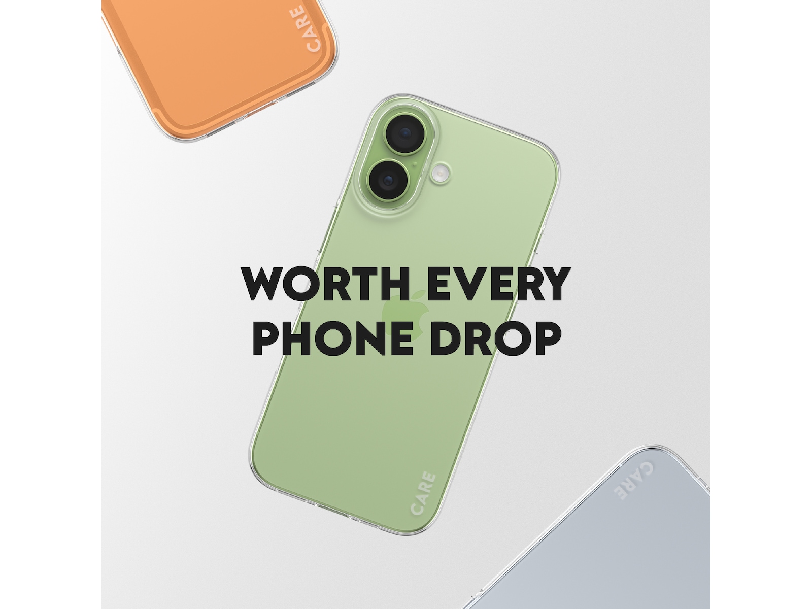 PanzerGlass CARE iPhone 17 Fashion Silikone cover (gennemsigtig) Mobilcover