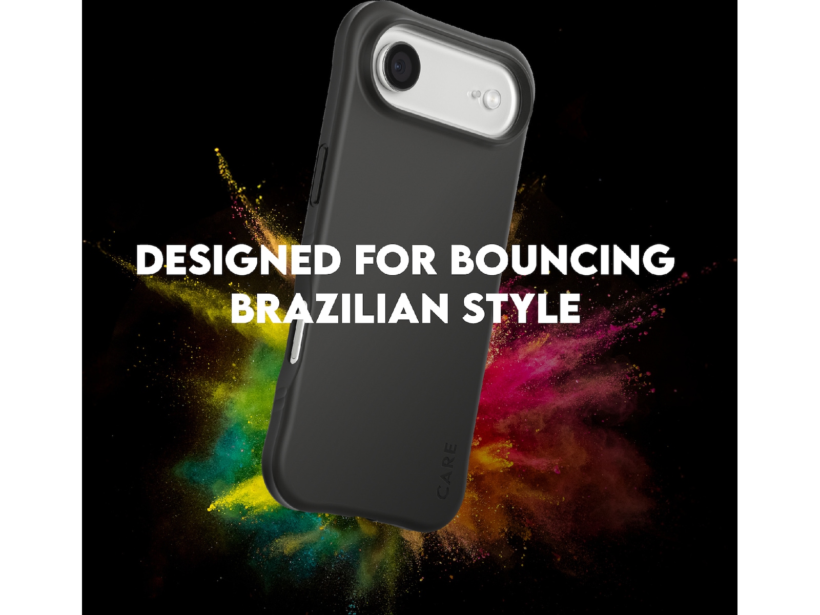 PanzerGlass CARE iPhone Air Samba Hardcase cover (sort) Mobilcover