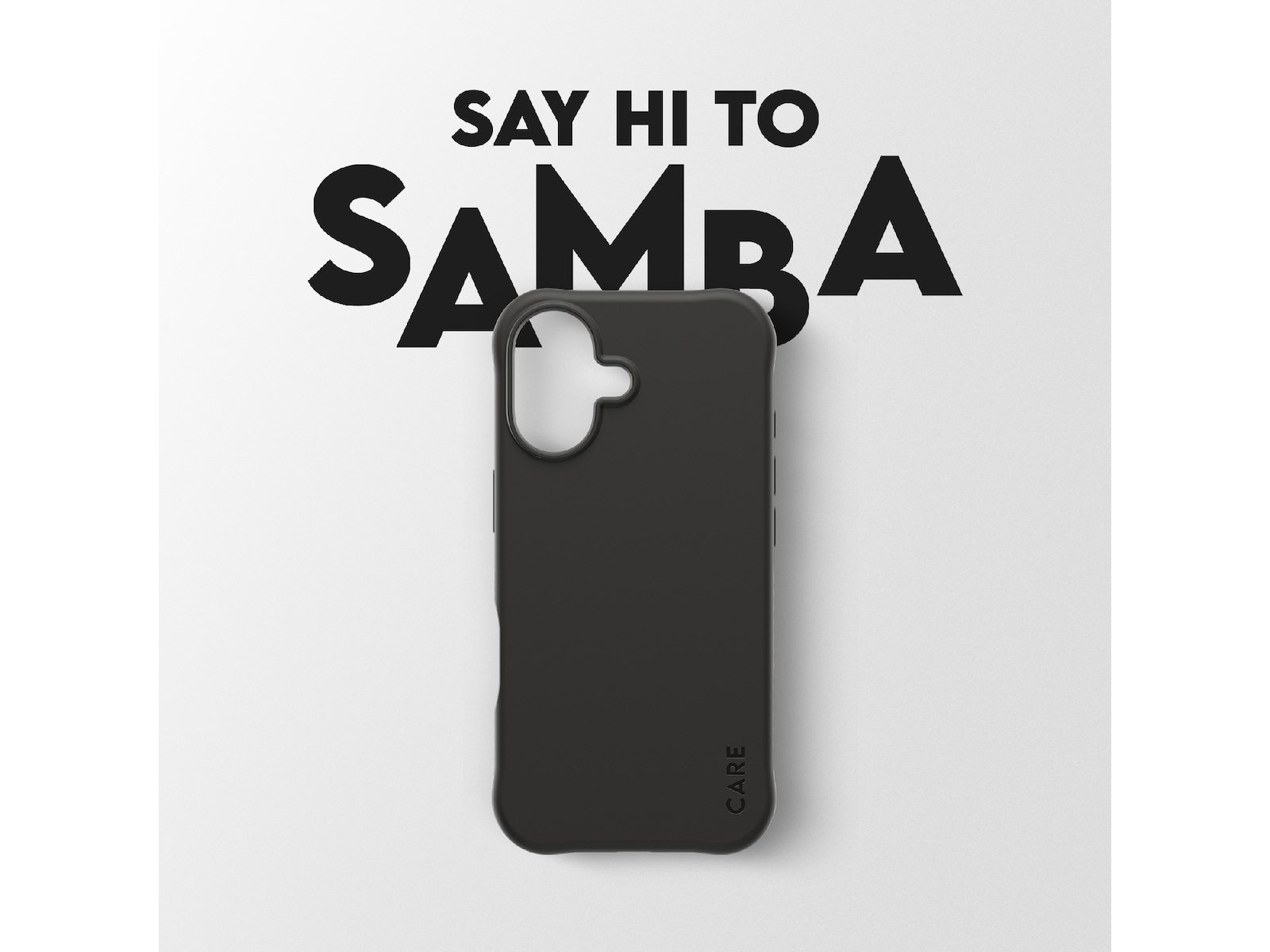PanzerGlass CARE iPhone 17 Samba Hardcase cover (sort) Mobilcover