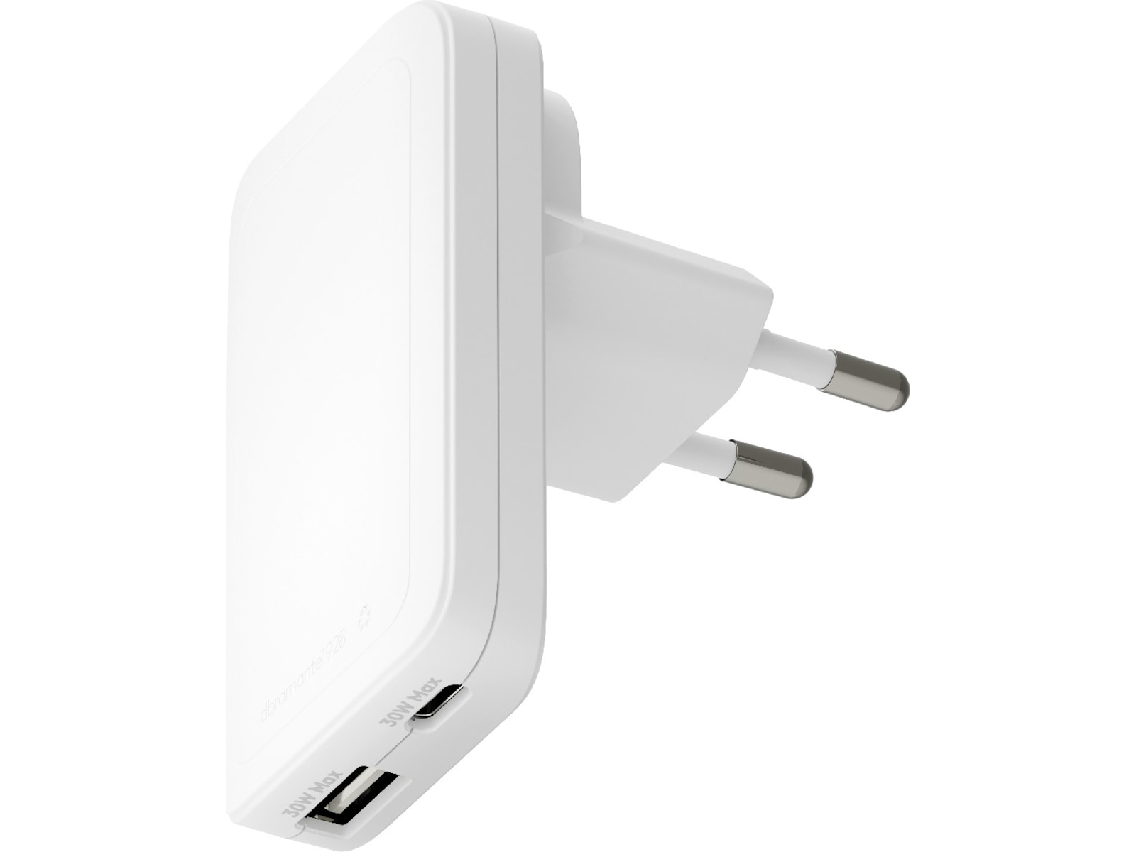 dbramante1928 re-charge Pro EU/US Slim Vægoplader (hvid) Mobilopladere