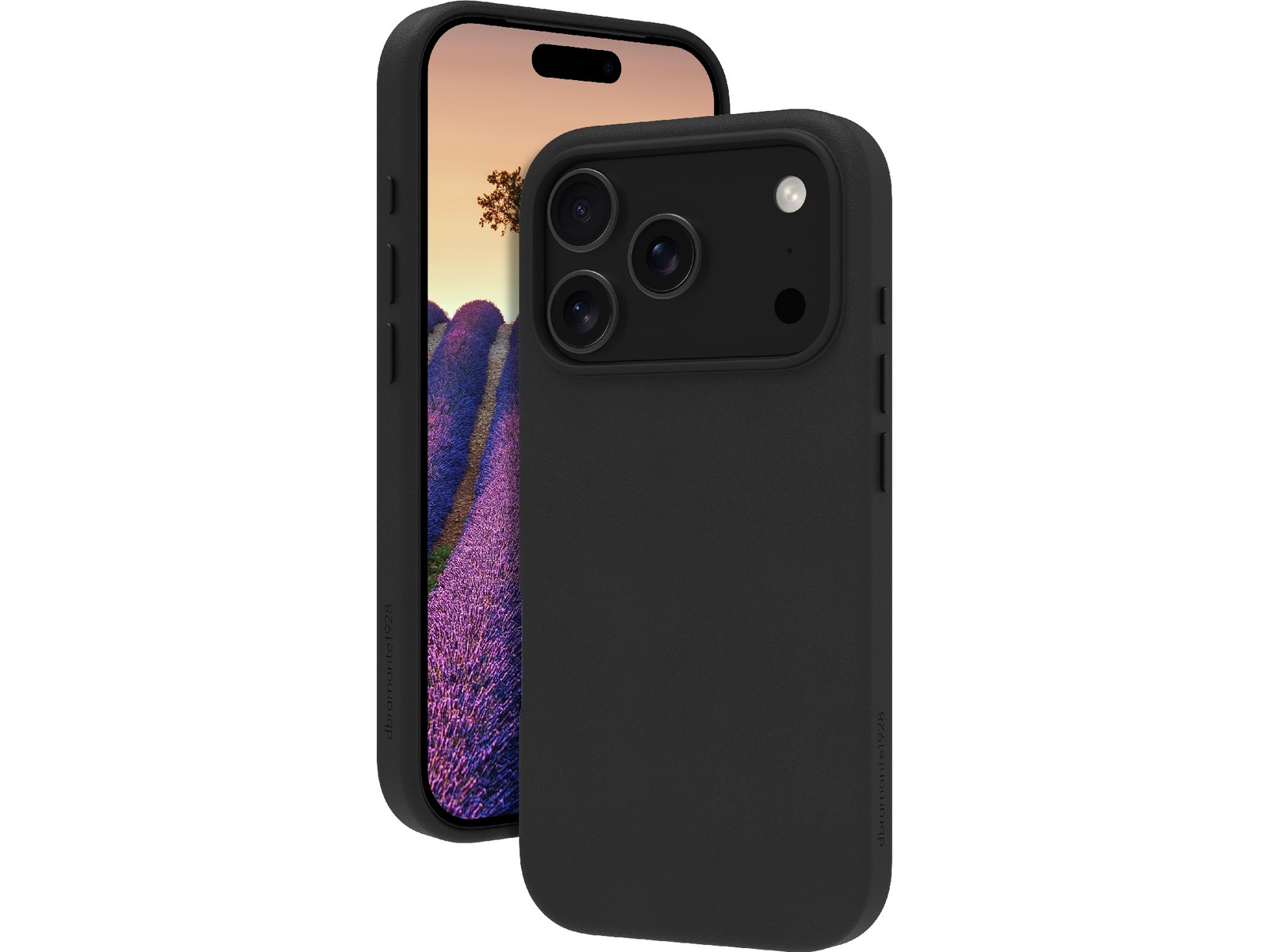dbramante1928 iPhone 17 Pro Roskilde lædercover (sort) Mobilcover