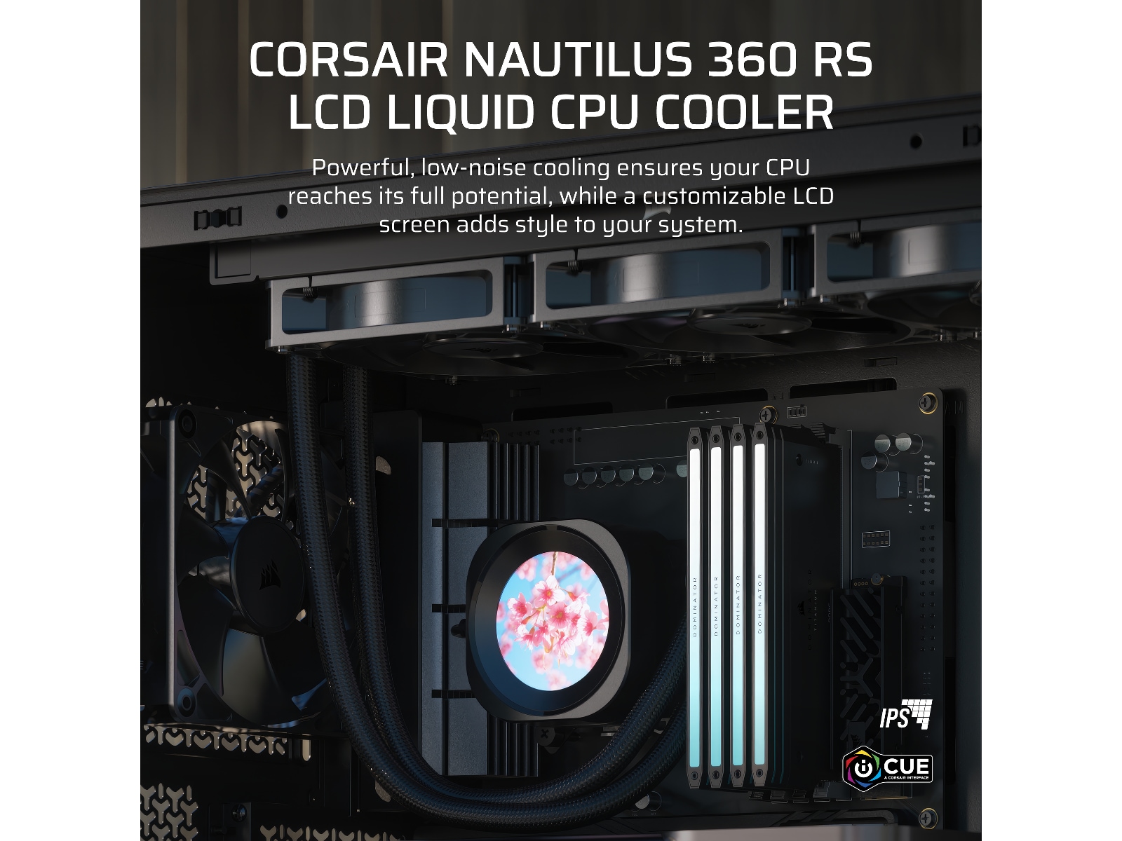 Corsair Nautilus 360 RS LCD Køler (sort) CPU - Vandkøling
