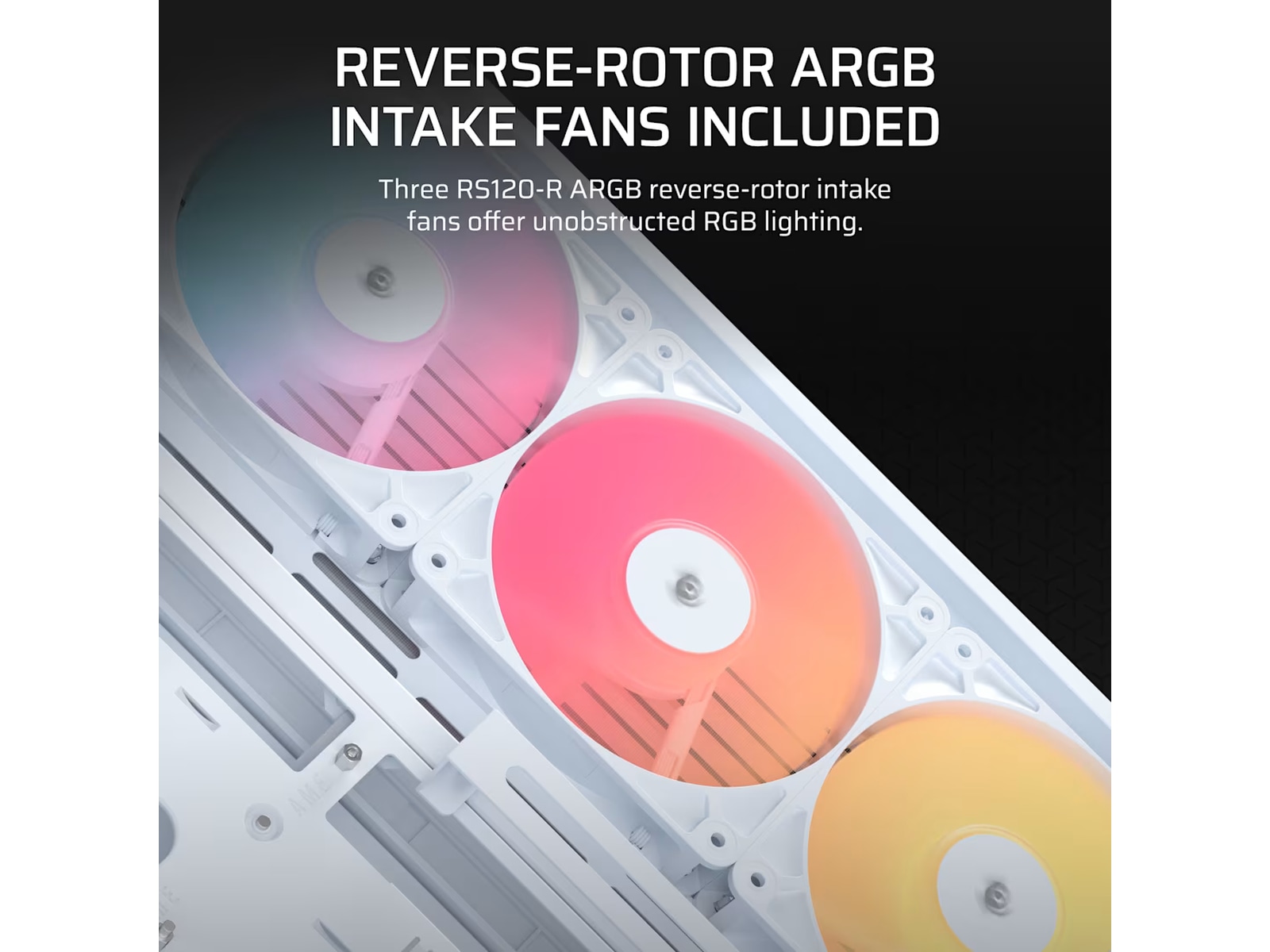 Corsair FRAME 4500X RS-R ARGB Mid Tower (hvidt) Midi Tower