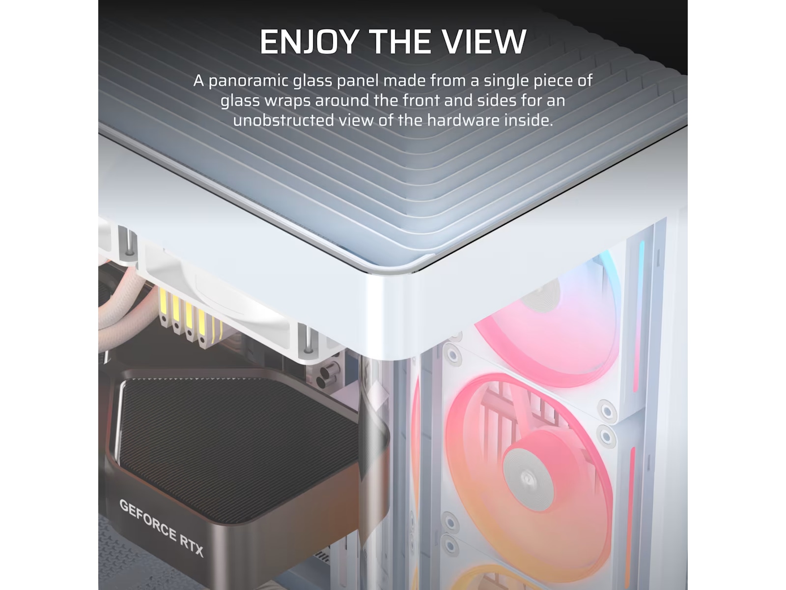 Corsair FRAME 4500X LX-R RGB Mid Tower (hvidt) Midi Tower