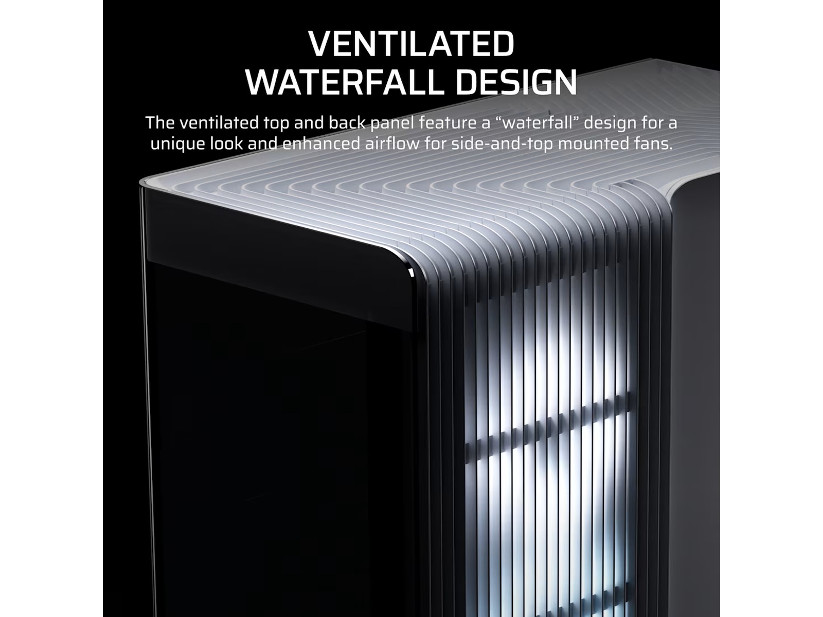 Corsair FRAME 4500X LX-R RGB Mid Tower (hvidt) Midi Tower