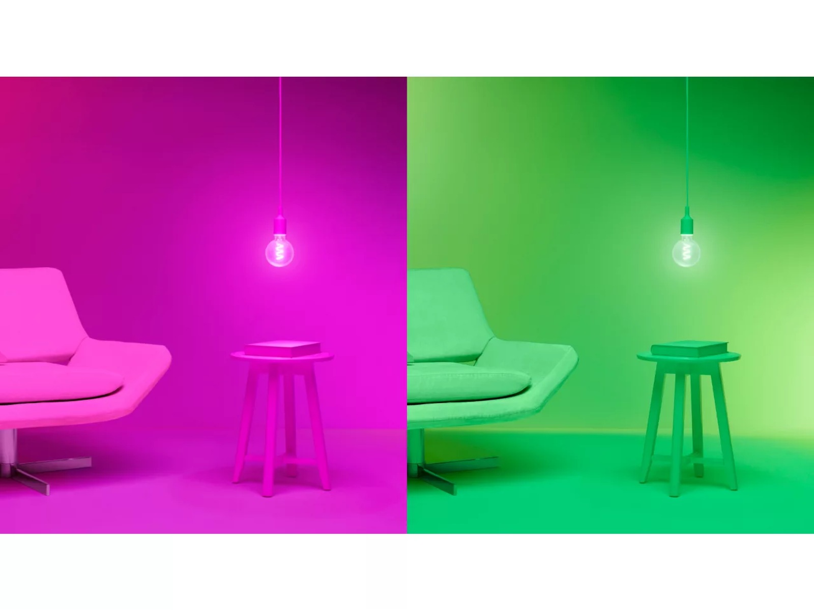 WiZ Clear 40W G95 E27 RGB-pære LED-pærer & elpærer