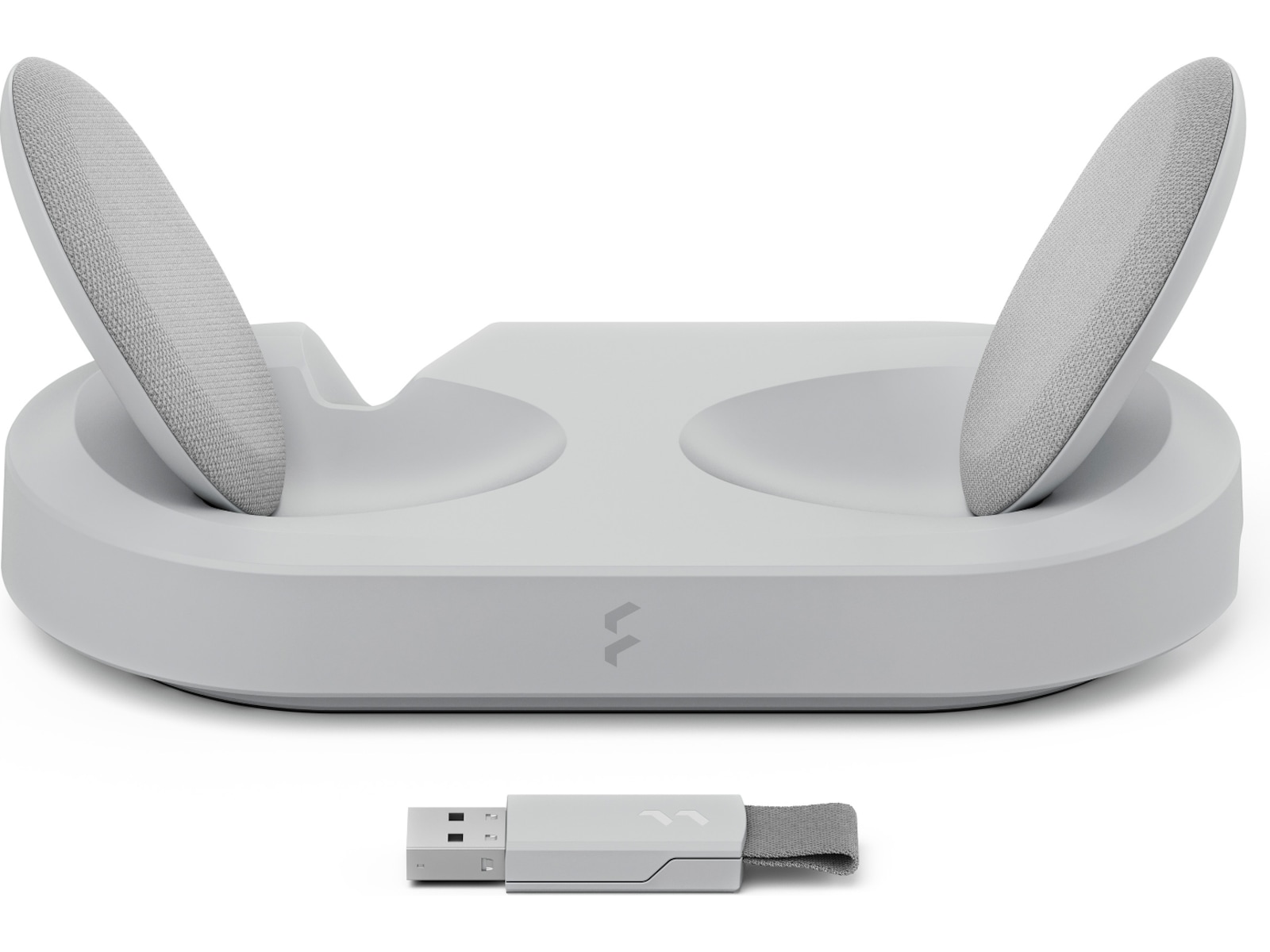 Fractal Design Scape trådløst gamingheadset (hvid) Gamingheadset