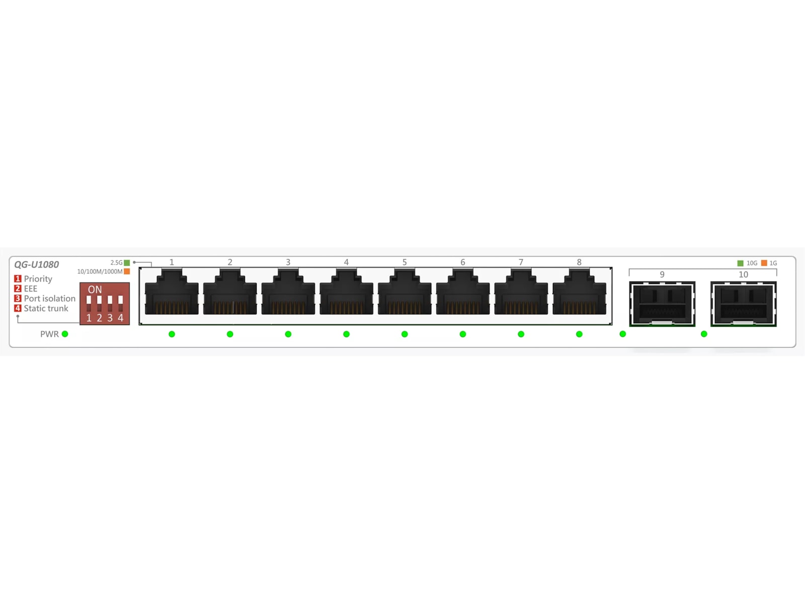 ASUS QG-U1080 switch Switch