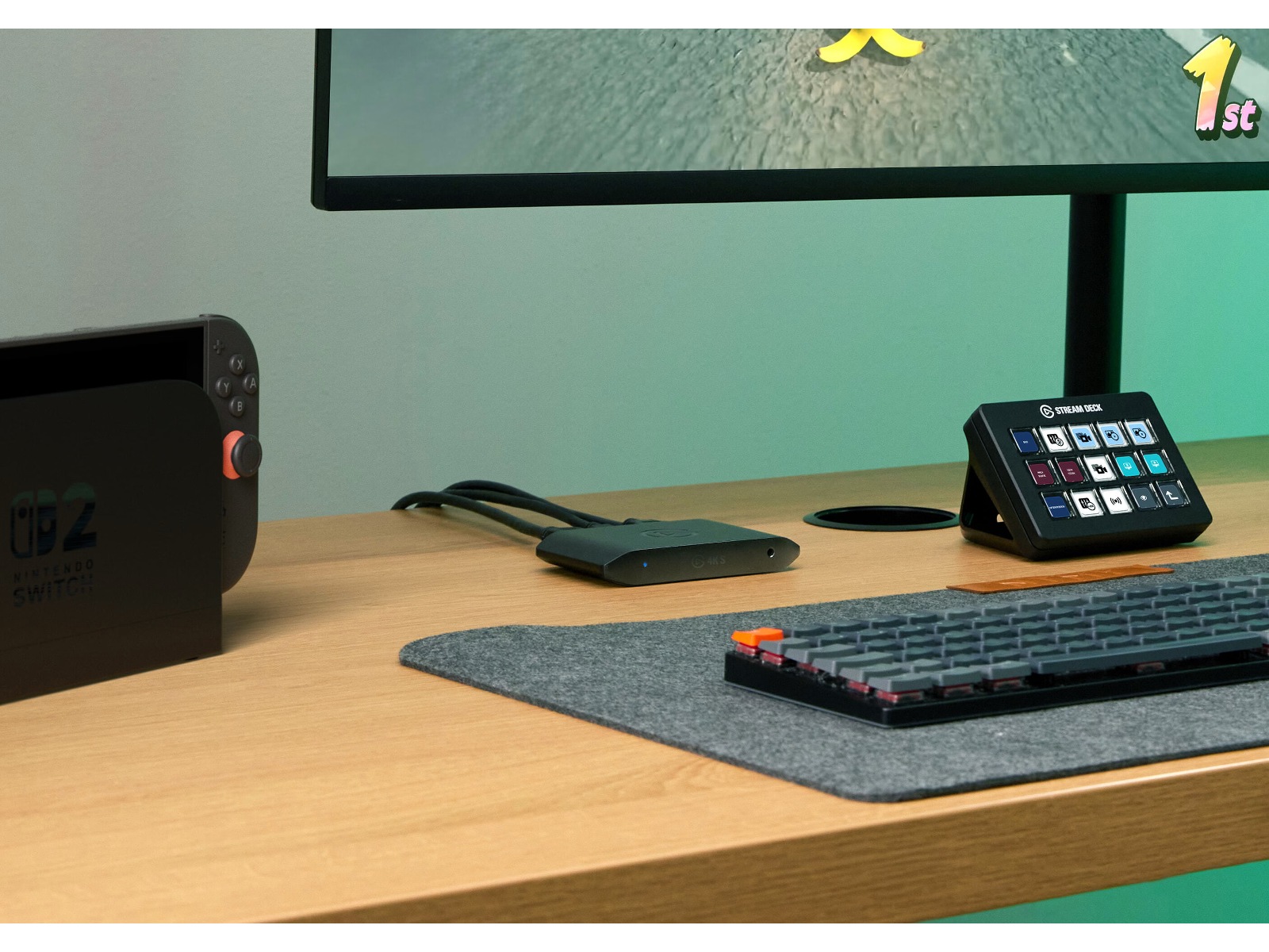 Elgato Game Capture 4K S Capture og streamning