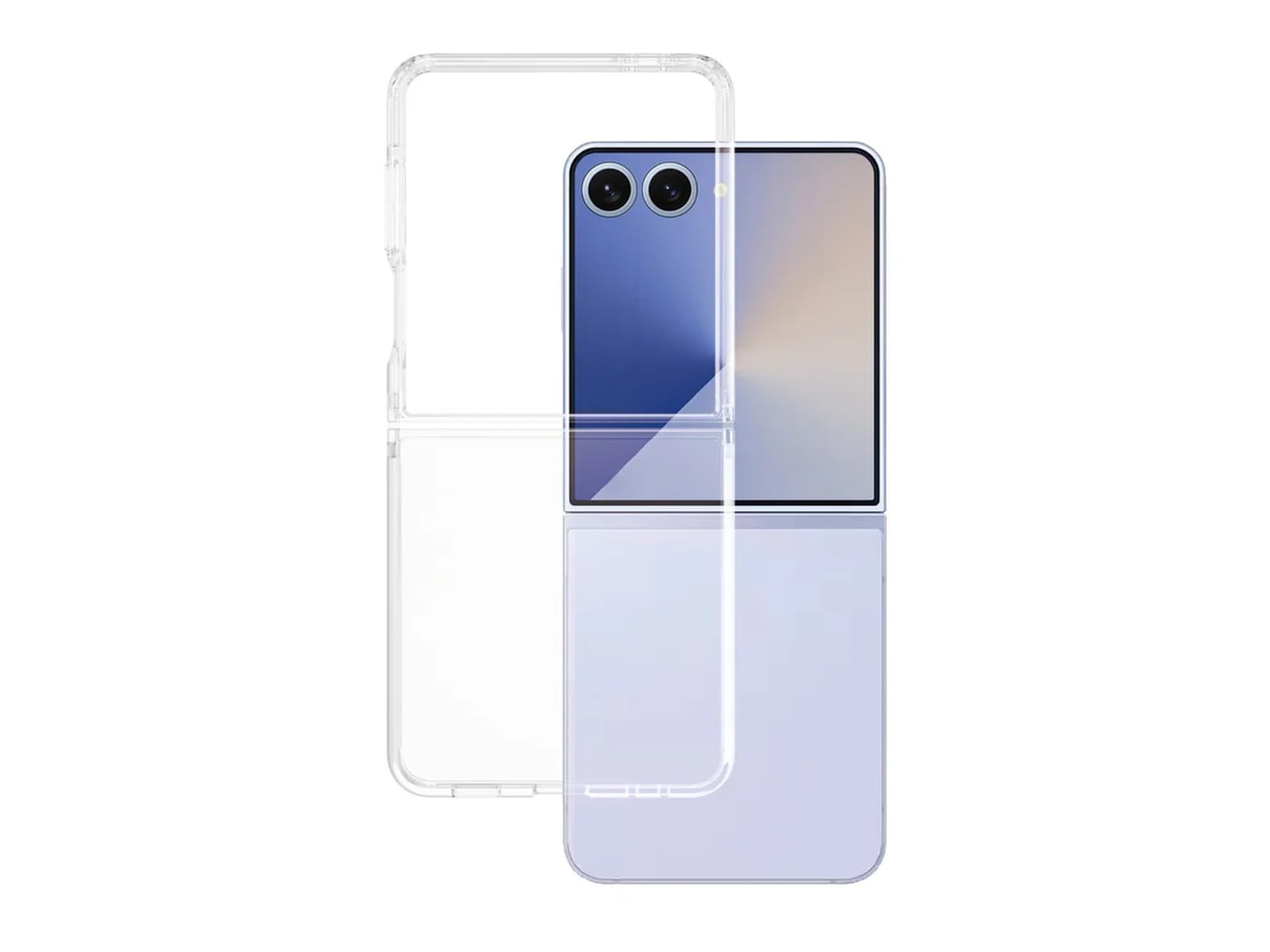 PanzerGlass CARE Galaxy Z Flip7 Urban Combat cover (gennemsigtigt) Mobilcover