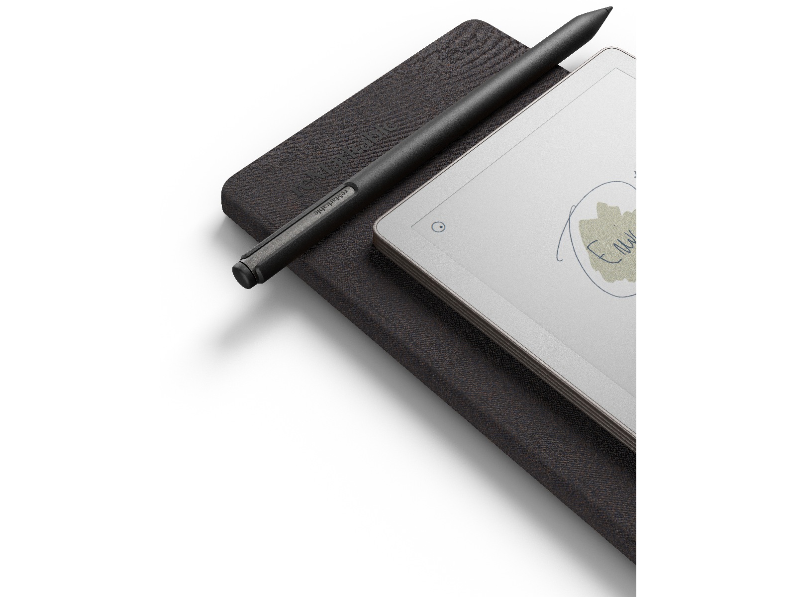 reMarkable Paper Pro Move 7.3" inkl. Marker Plus & Book Folio (basalt) Digitale paper & tilbehør