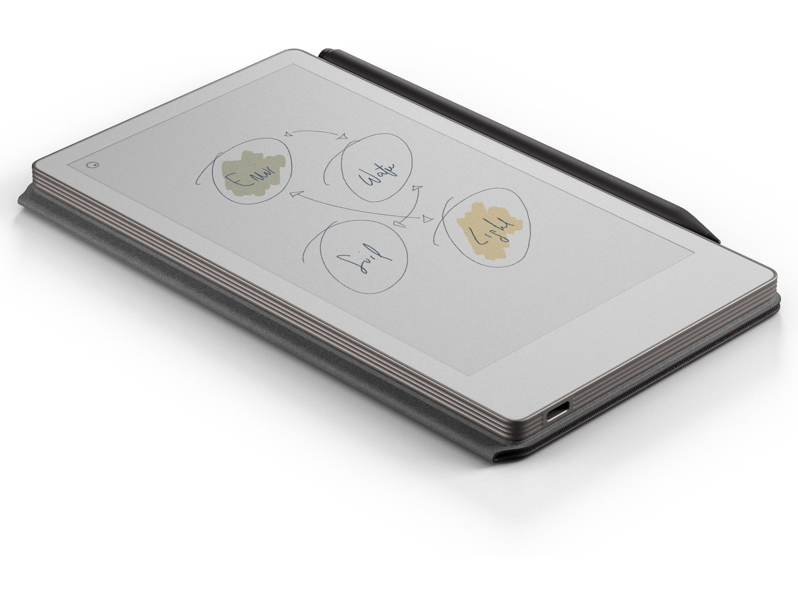 reMarkable Paper Pro Move 7.3" inkl. Marker Plus & Book Folio (basalt) Digitale paper & tilbehør