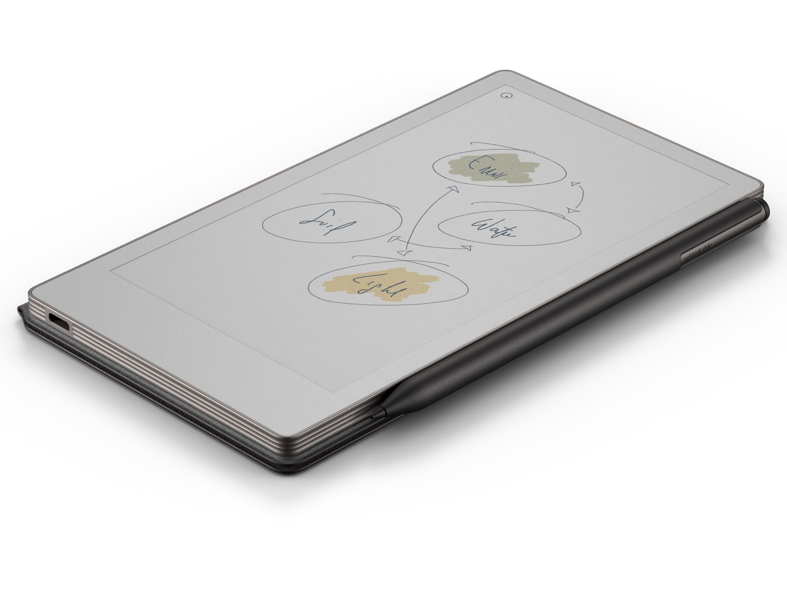 reMarkable Paper Pro Move 7.3" inkl. Marker Plus & Book Folio (basalt) Digitale paper & tilbehør