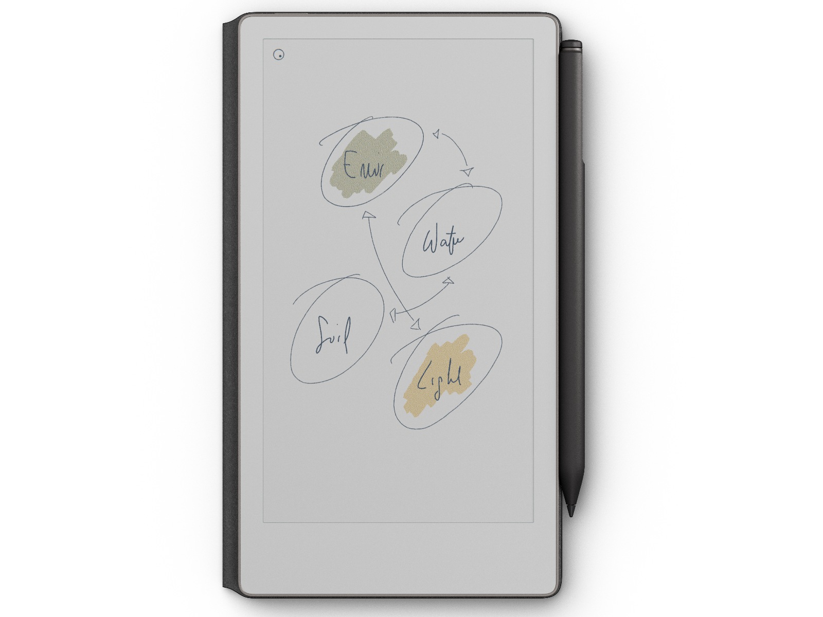 reMarkable Paper Pro Move 7.3" inkl. Marker Plus & Book Folio (basalt) Digitale paper & tilbehør