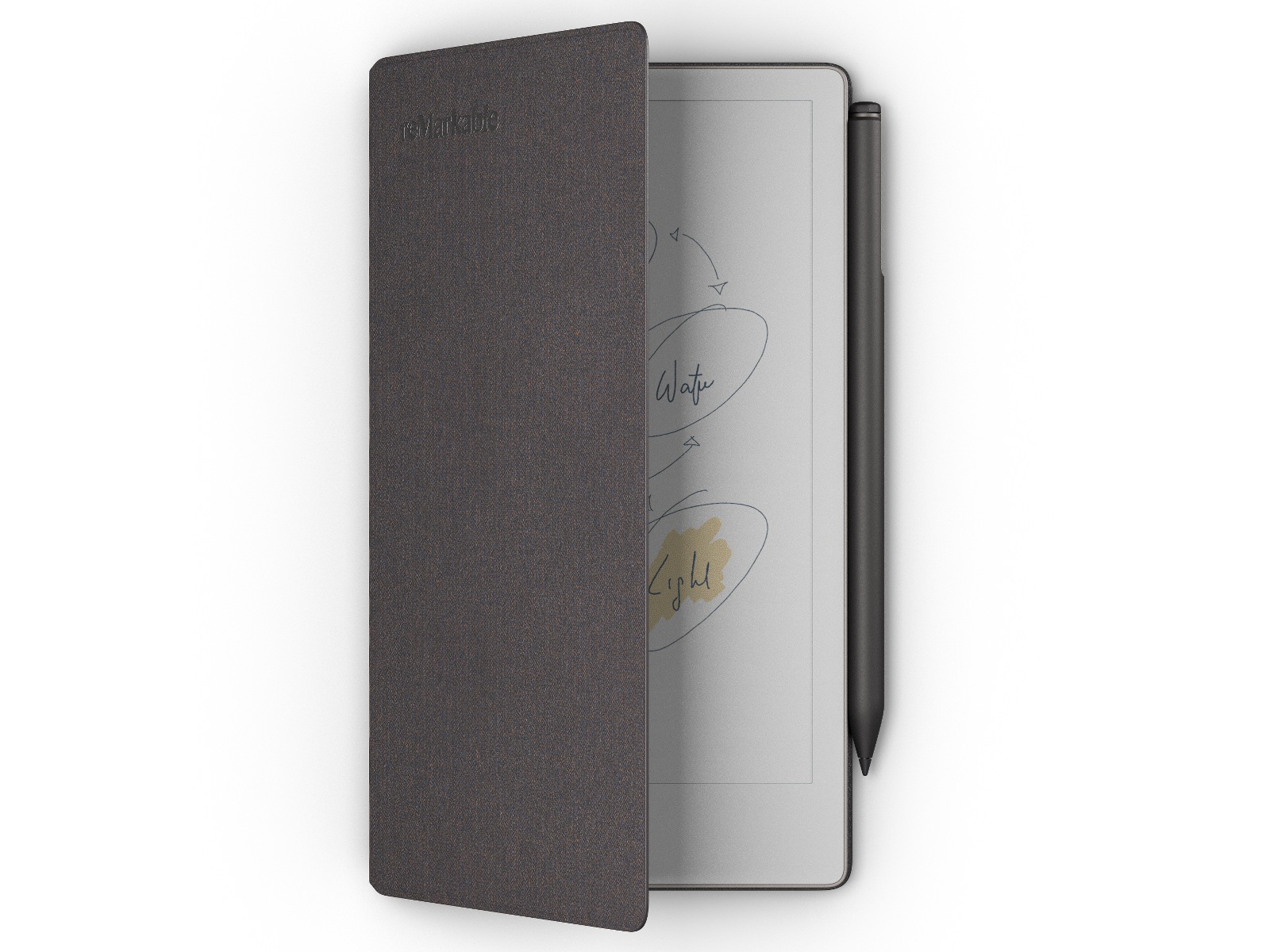 reMarkable Paper Pro Move 7.3" inkl. Marker Plus & Book Folio (basalt) Digitale paper & tilbehør