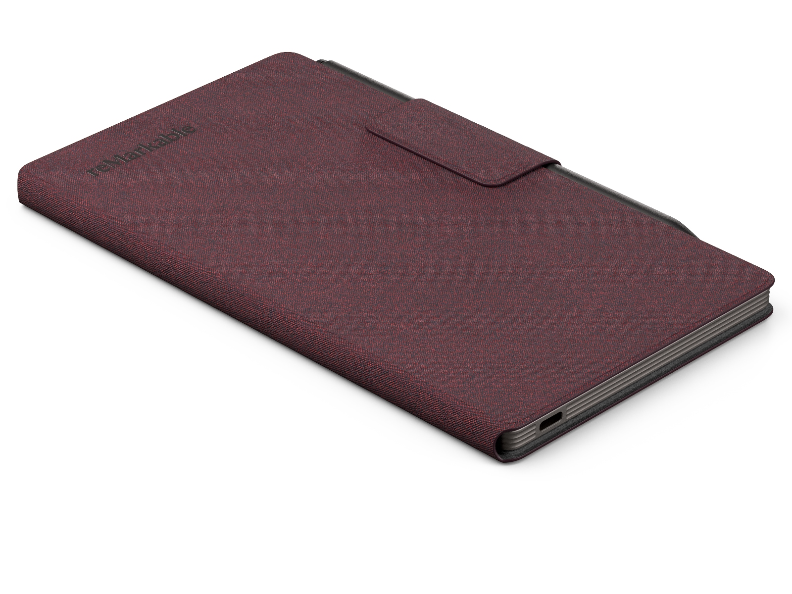 reMarkable Paper Pro Move Book Folio (bourgogne) Digitale paper & tilbehør