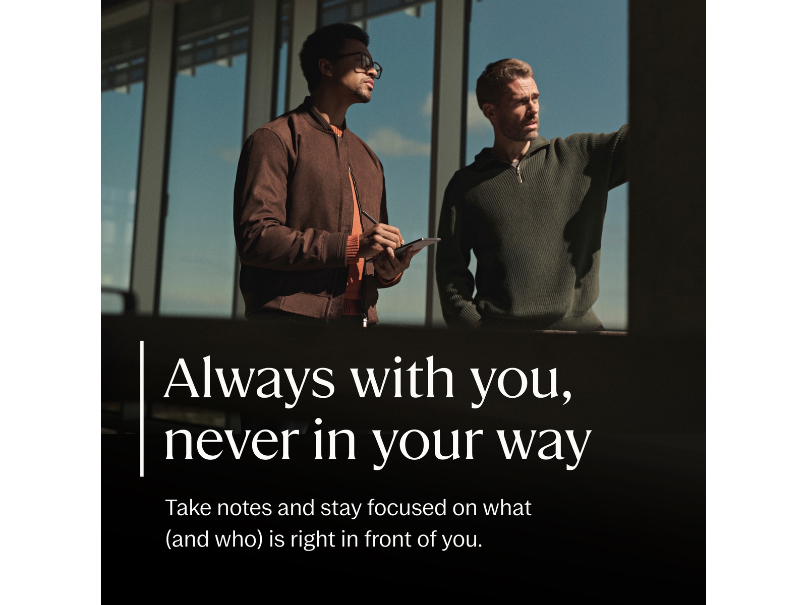 reMarkable Paper Pro Move 7.3" inkl. Marker Plus & Book Folio (sort skinn) Digitale paper & tilbehør