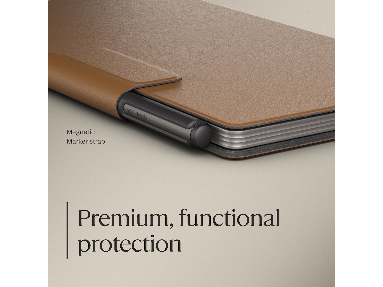 reMarkable Paper Pro Move Book Folio (brun) Tilbehør til digitale paper