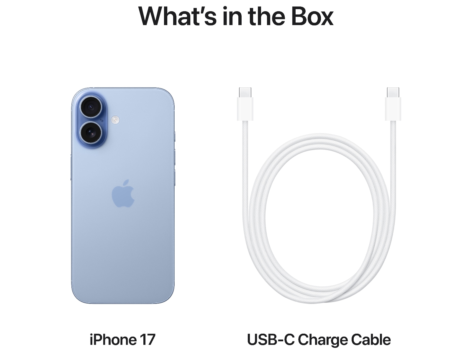 iPhone 17 512GB (støvet lysblå) Mobiltelefoner