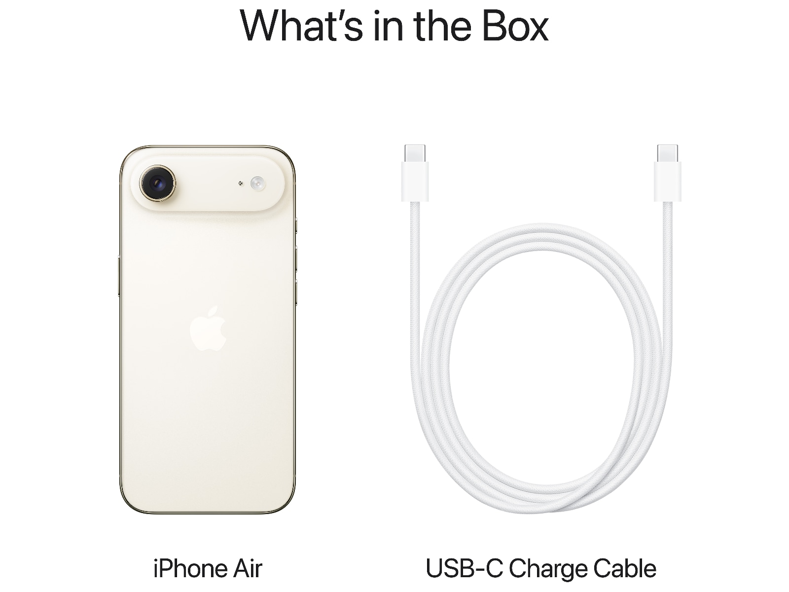 iPhone Air 256GB (lyst guld) Mobiltelefoner