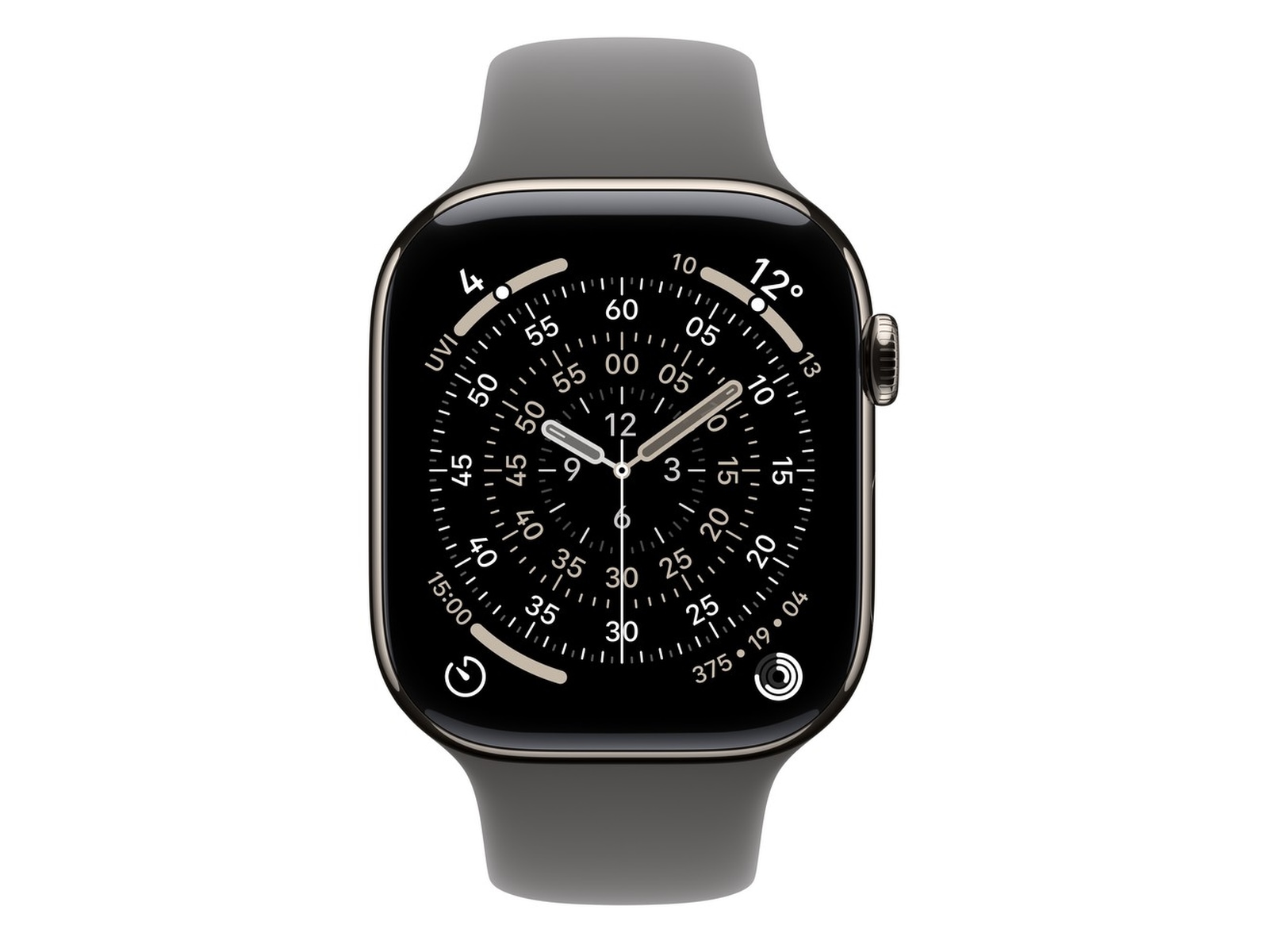 Apple Watch Series 11 GPS + LTE 46mm Titanium (naturlig) Smartwatches