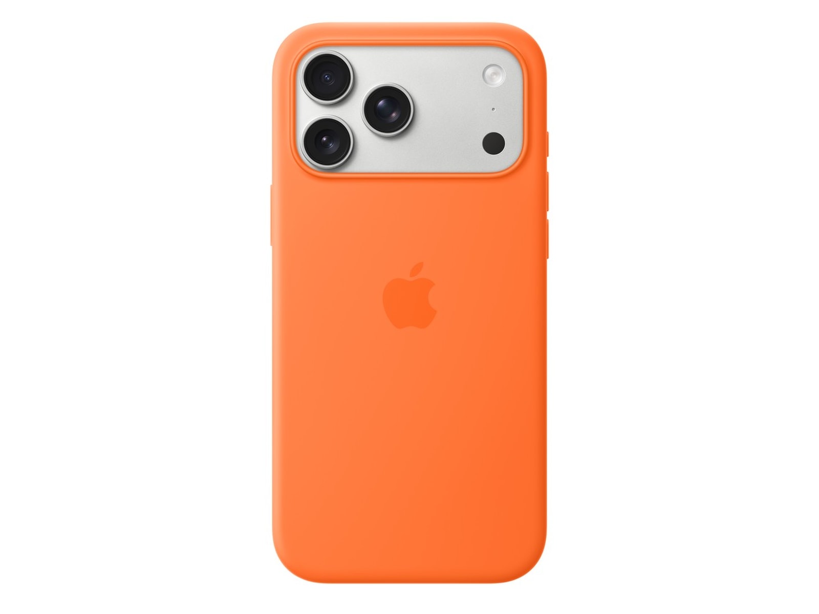 Apple iPhone 17 Pro Max Silikonecover (orange) Mobilcover