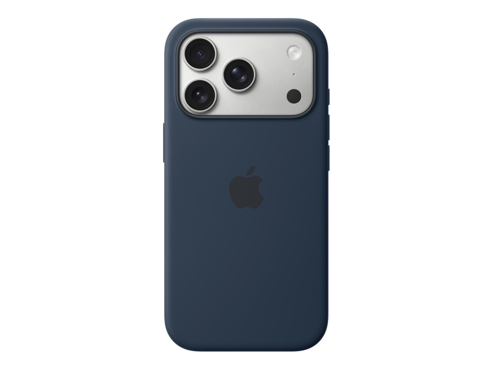Apple iPhone 17 Pro Silikonecover (midnat) Mobilcover