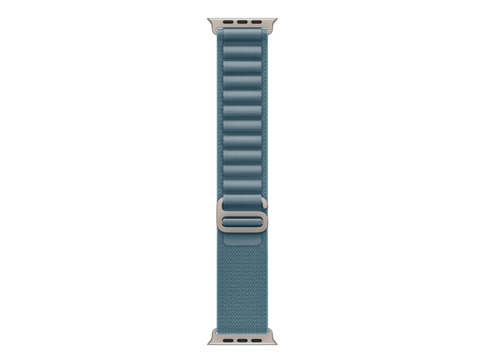 Apple Watch 49mm Natural Titanium Alpine Loop (light blue) Rem