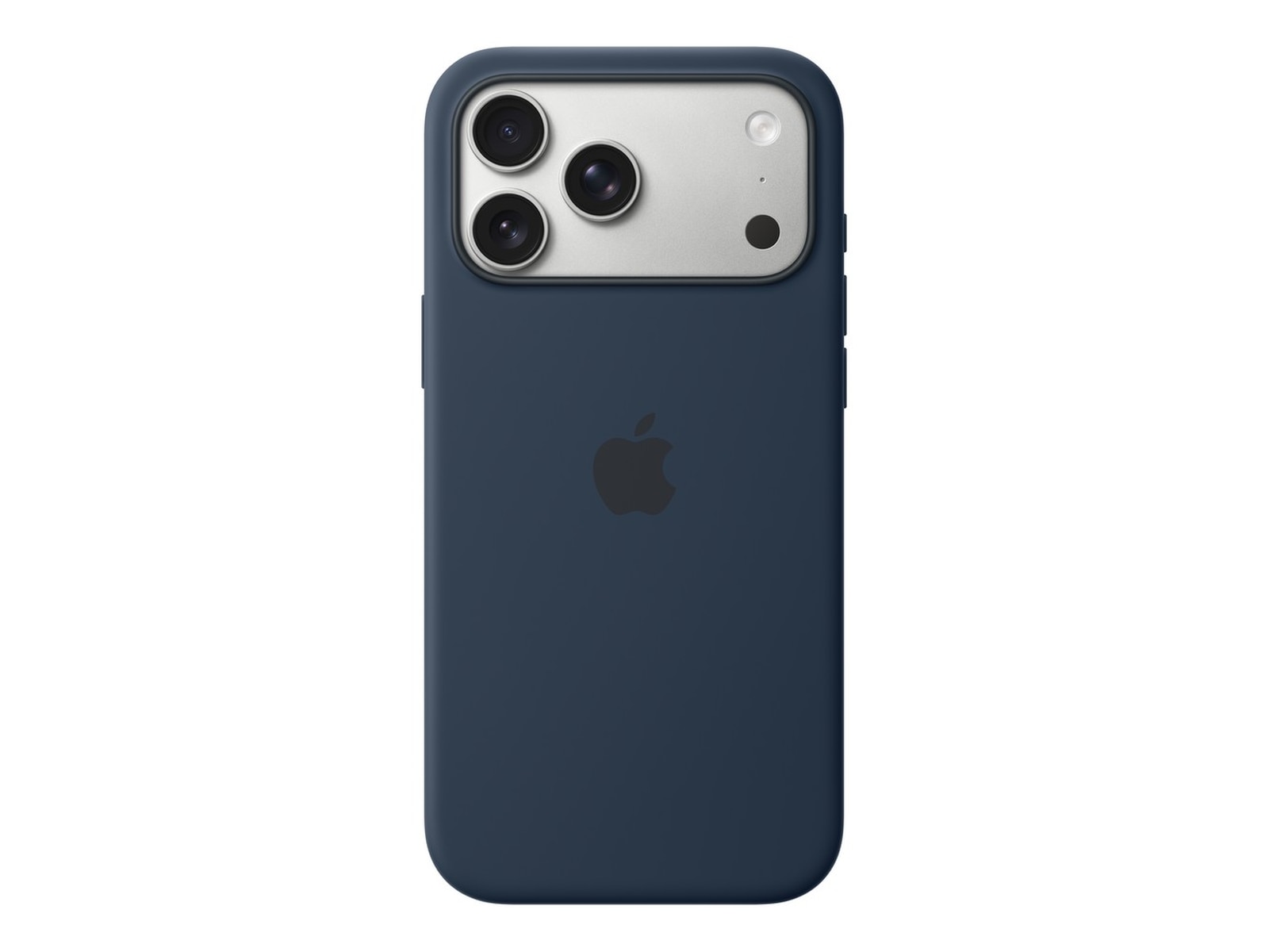 Apple iPhone 17 Pro Max Silikonecover (midnat) Mobilcover