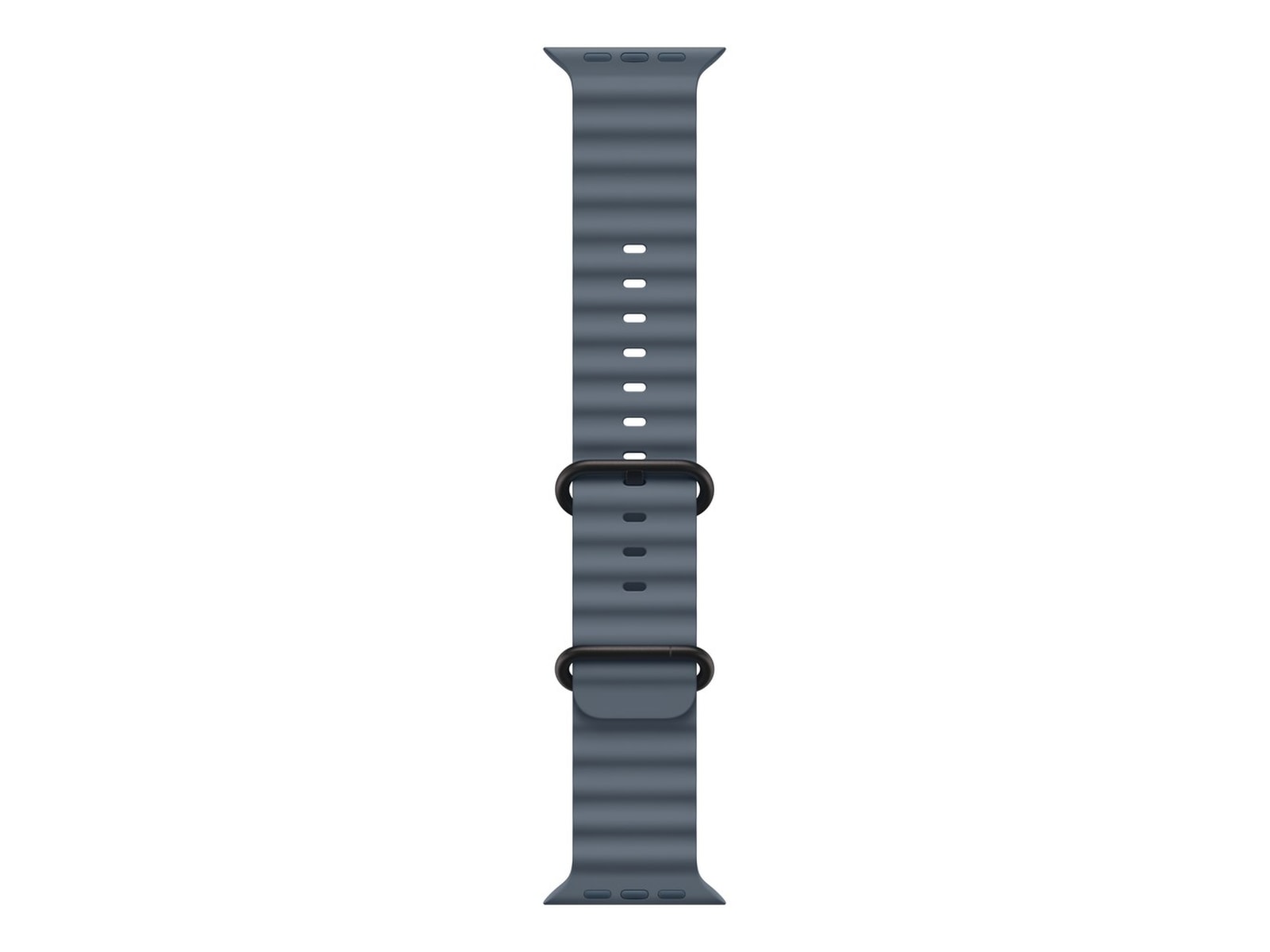 Apple Watch 49mm Black Titanium Ocean Band (anchor blue) Rem