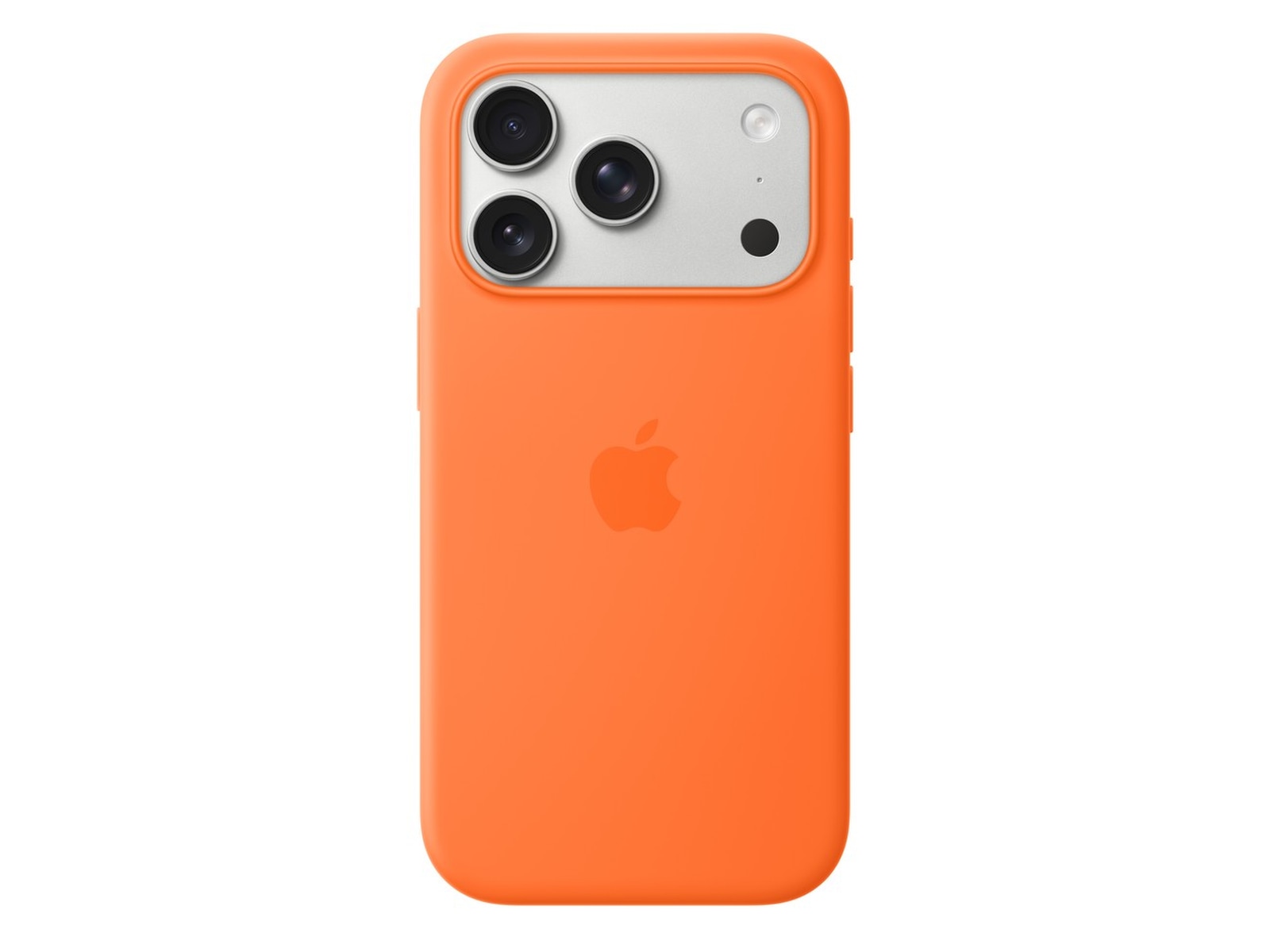 Apple iPhone 17 Pro Silikonecover (orange) Mobilcover