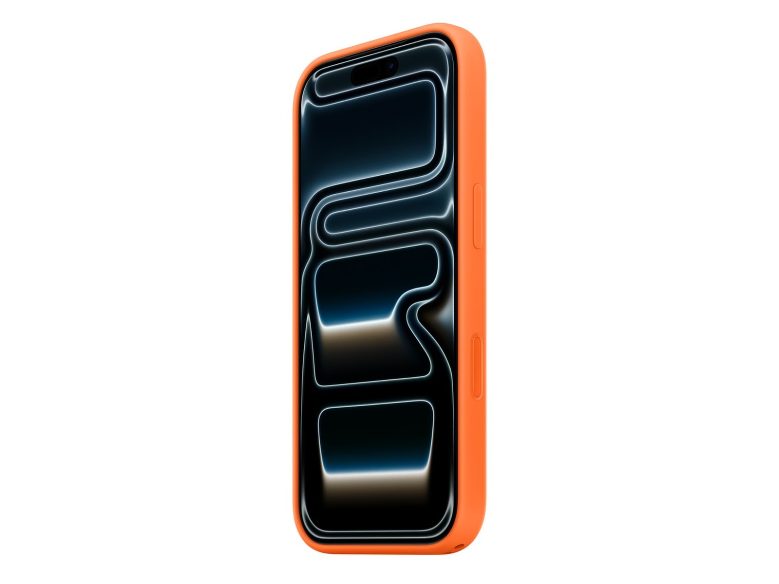 Apple iPhone 17 Pro Silikonecover (orange) Mobilcover