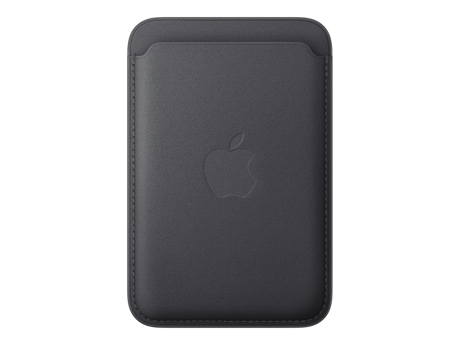 Apple iPhone FineWoven-kortholder med MagSafe (sort) Mobilcover