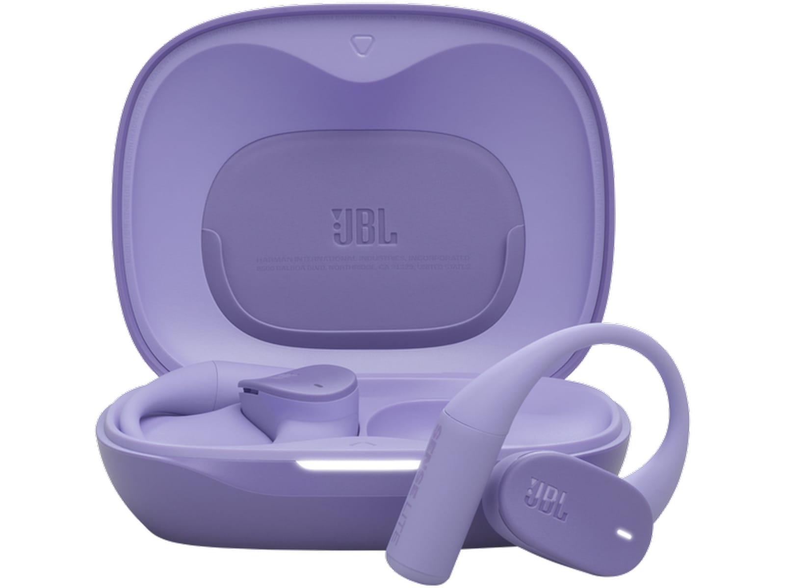 JBL Sense Lite trådløse øretelefoner, Open-Ear (lilla) In-ear høretelefoner