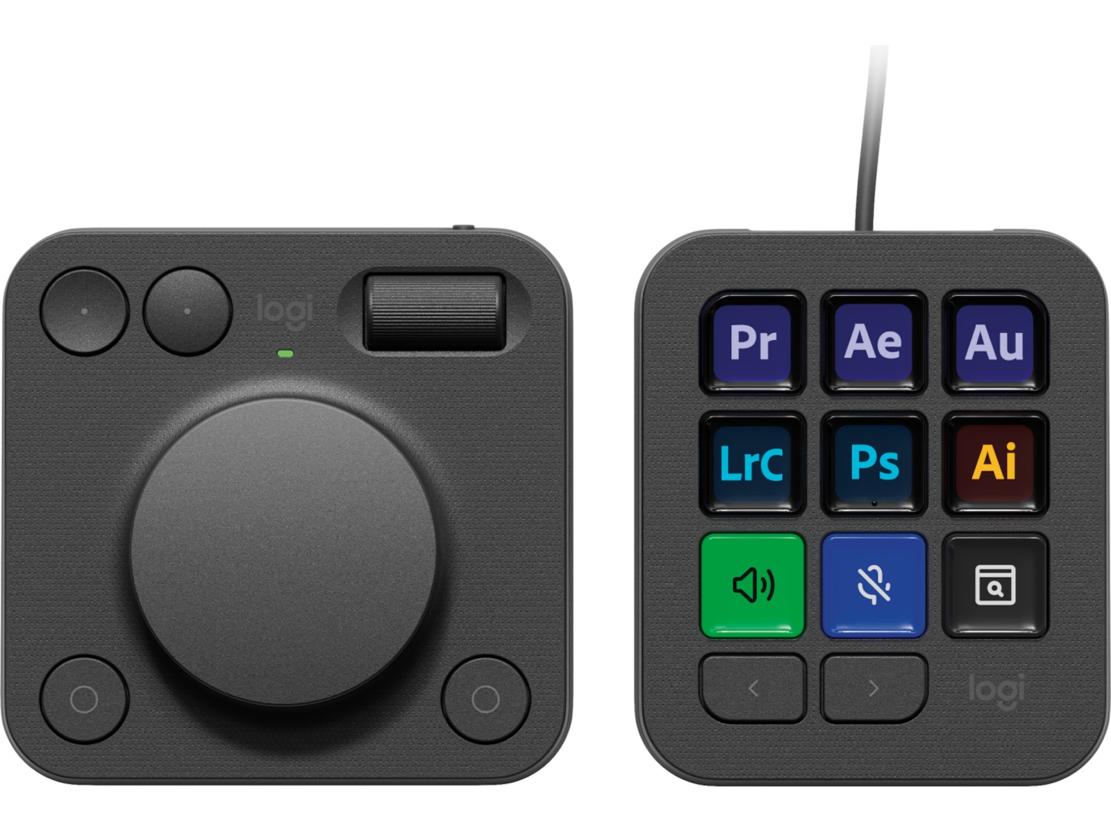 Logitech MX Creative Console (sort) Keyboards