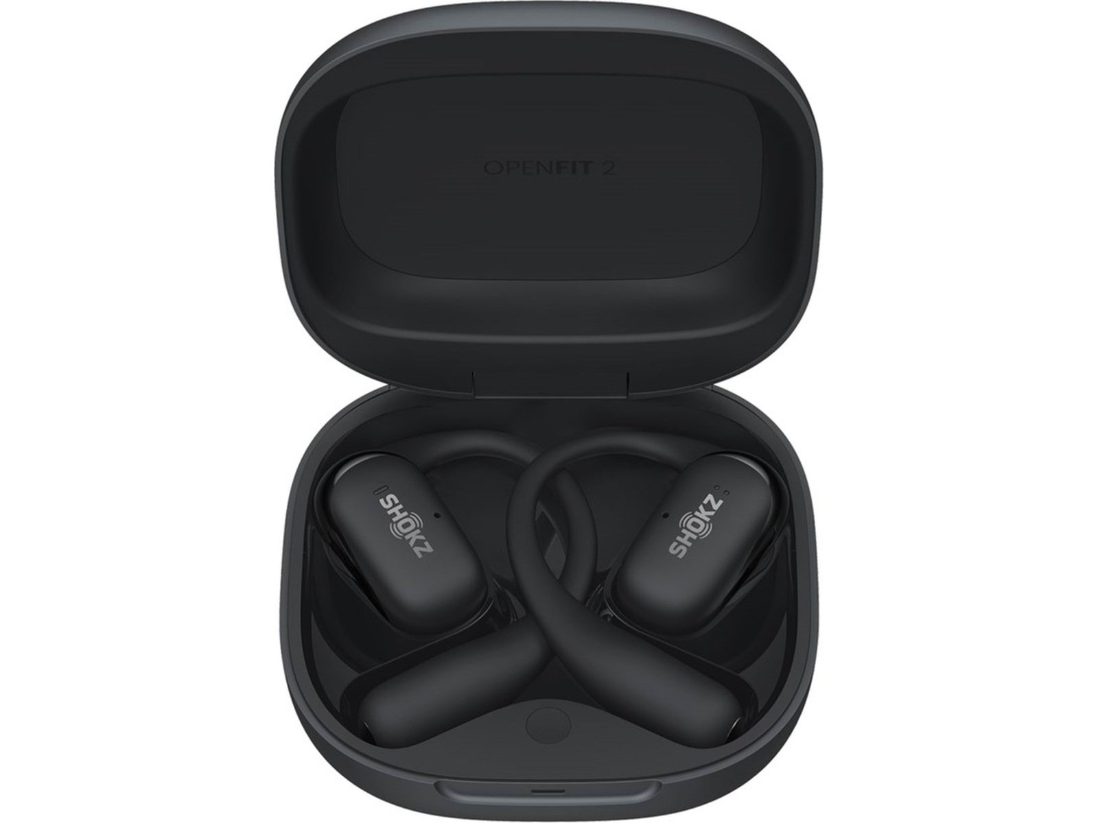 SHOKZ OpenFit 2 åbne Høretelefoner (sort) In-ear høretelefoner