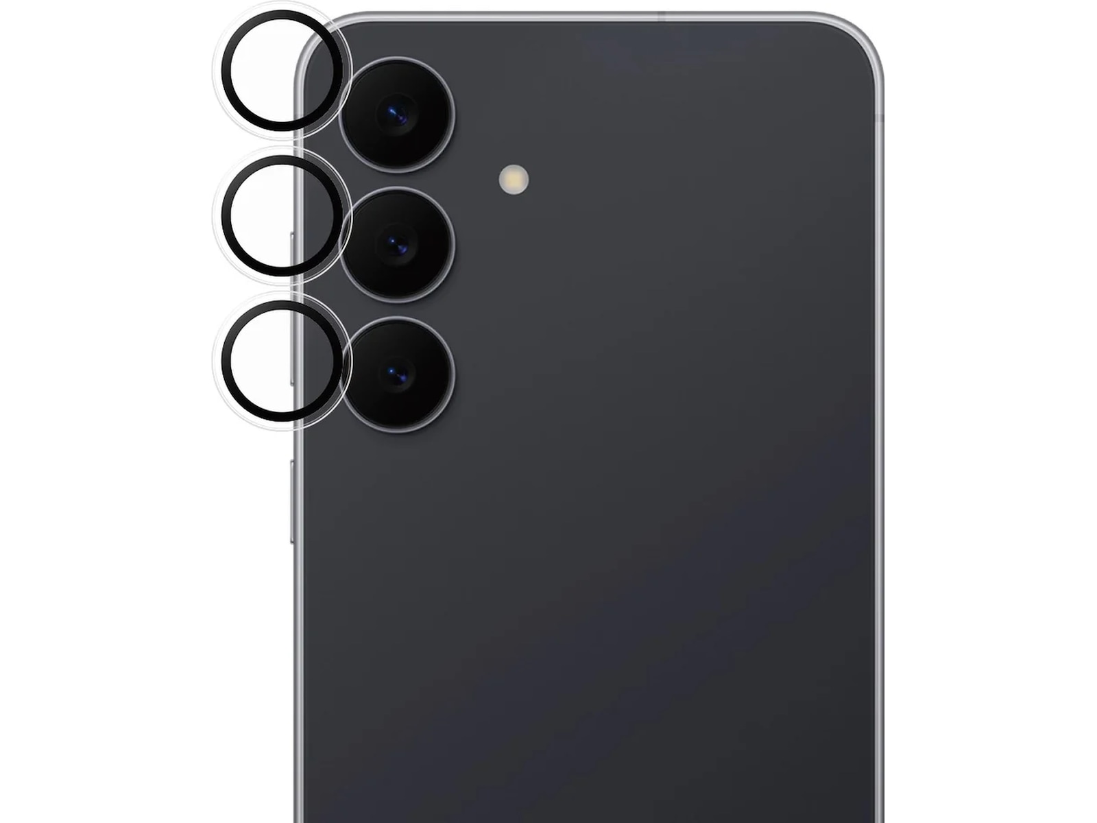 PanzerGlass Galaxy S25 FE Hoops Linsebeskytter (gennemsigtig) Skærmbeskyttelse mobiltelefon