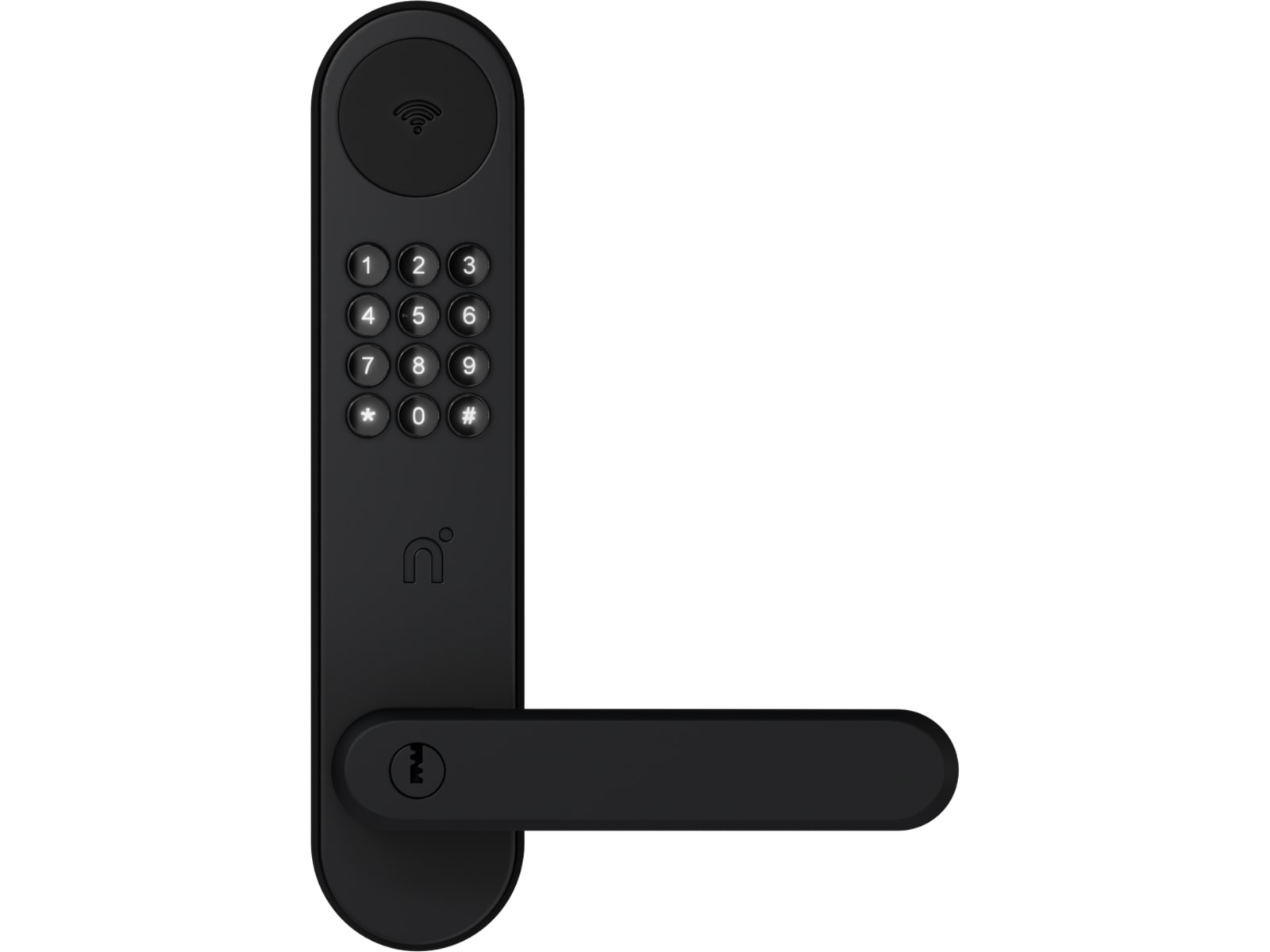 Nimly Code Smart Lock (sort) Elektroniske dørlåse