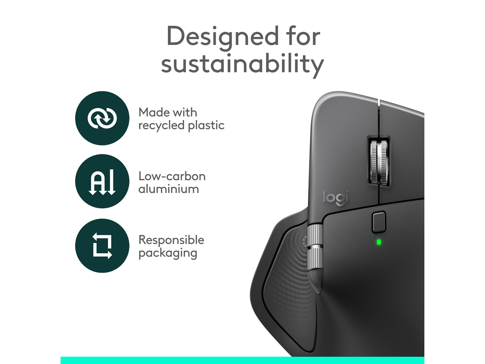 Logitech MX Master 4 for Business Trådløs Ergonomisk mus (grafitgrå) Mus