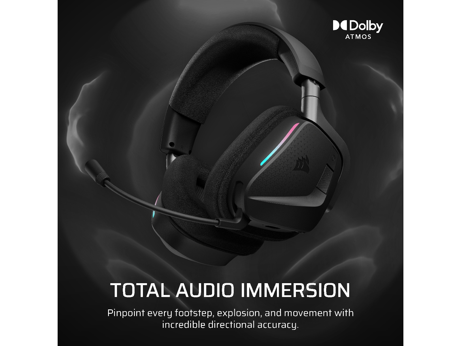 Corsair VOID MAX v2 Trådløst Gamingheadset (sort) Gamingheadset