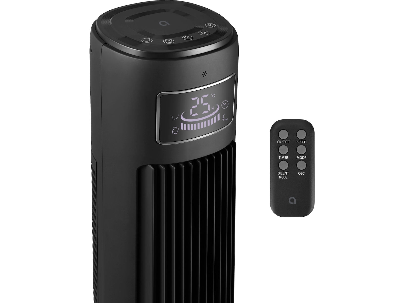 Andersson TRF-F3000 Tårnventilator med LED-display (sort) Ventilatorer og varmluftovne