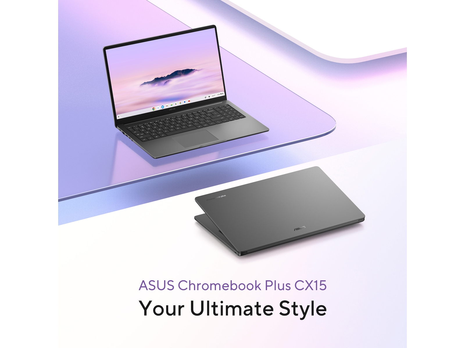 ASUS Chromebook Plus CX15 15,6" FHD PC - Bærbar / laptop