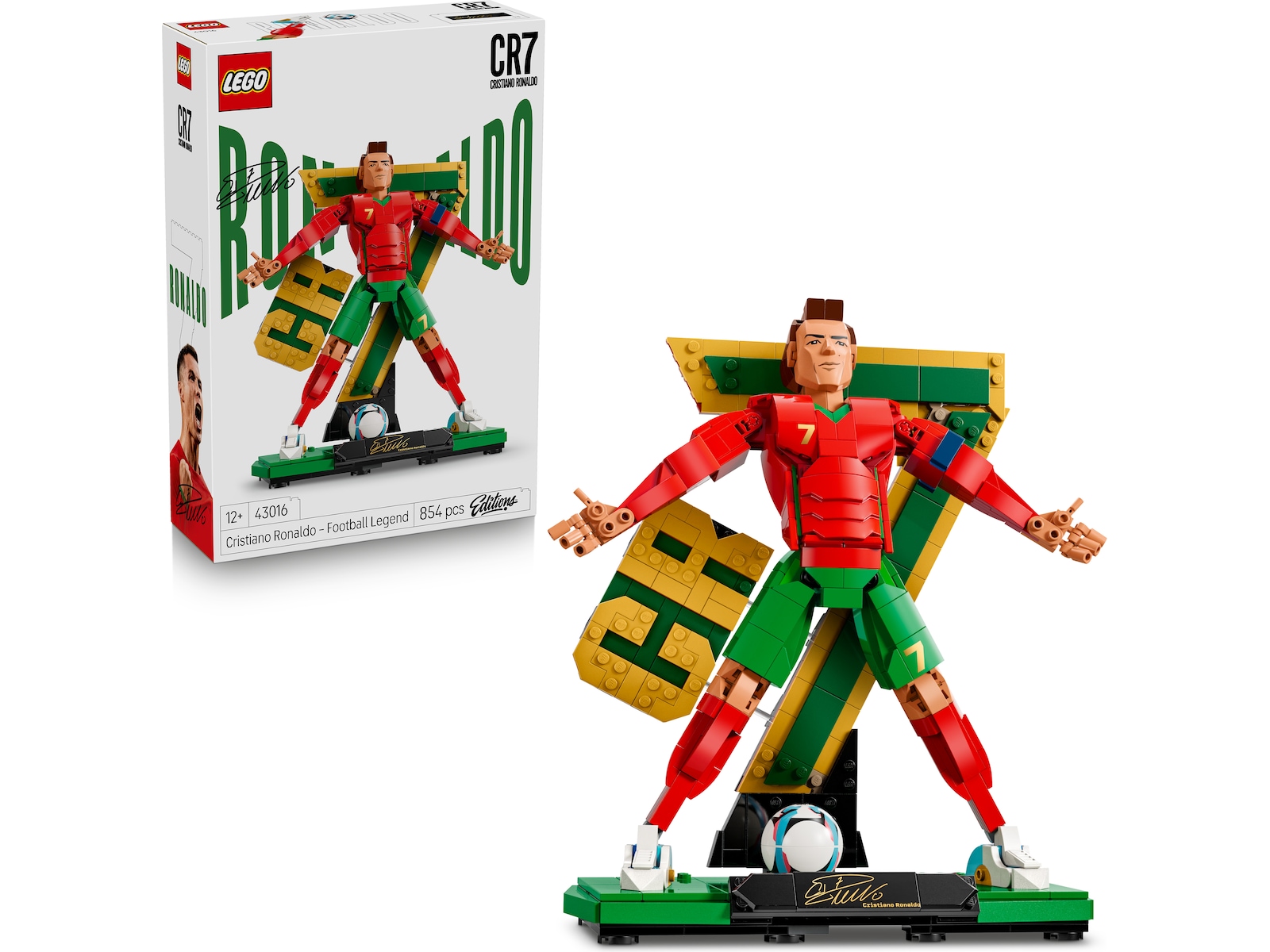 LEGO Editions Sports Cristiano Ronaldo Fodboldlegende 43016  LEGO