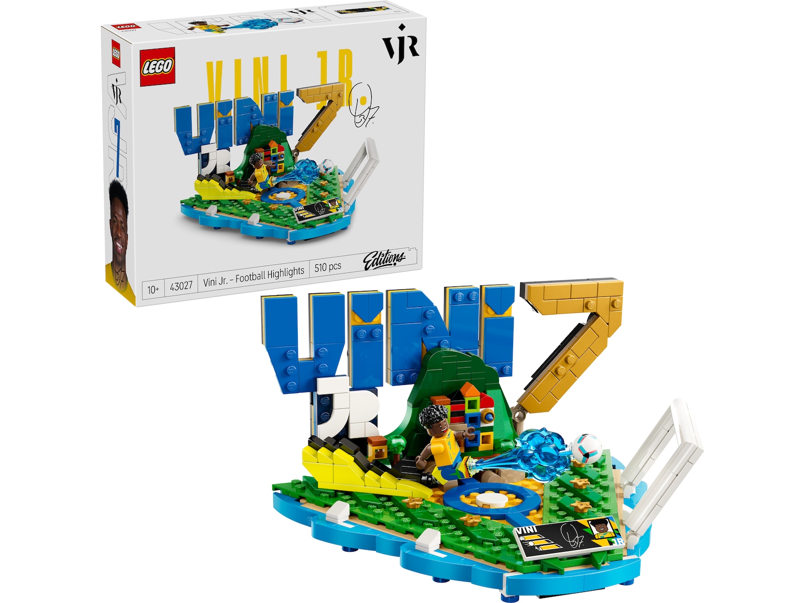 LEGO Editions Vini Jr. fodbold-højdepunkter 43027 LEGO