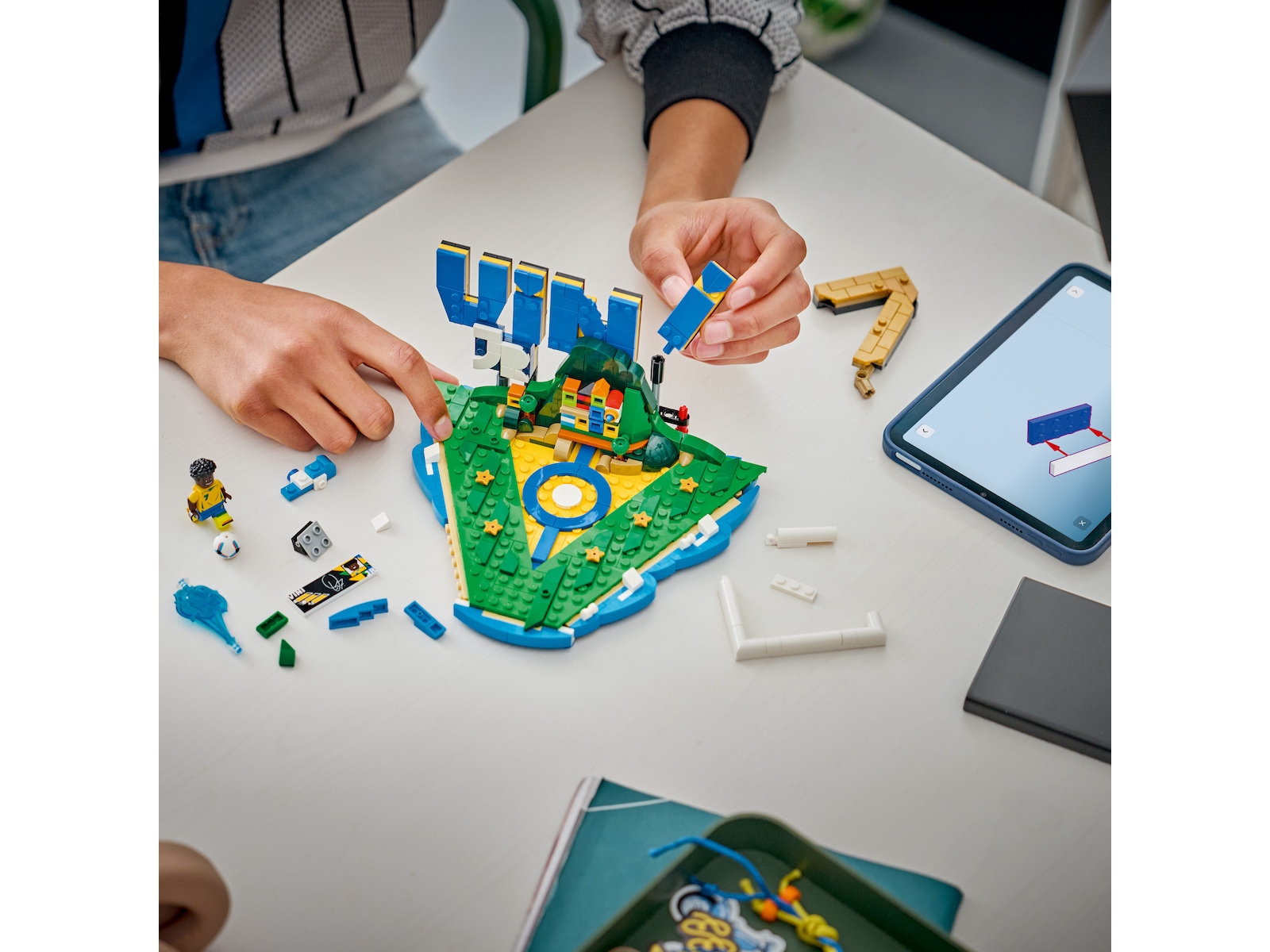 LEGO Editions Vini Jr. fodbold-højdepunkter 43027 LEGO