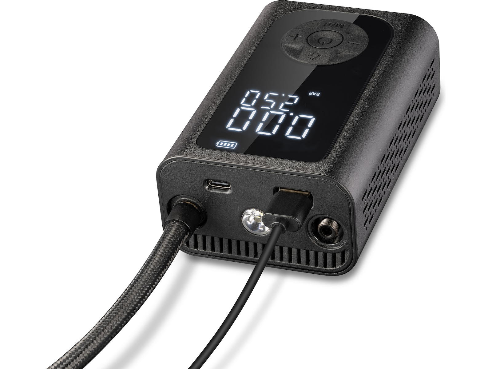 Bærbar Luftkompressor 10 Bar 2000mAh Batteri Generelle batterier
