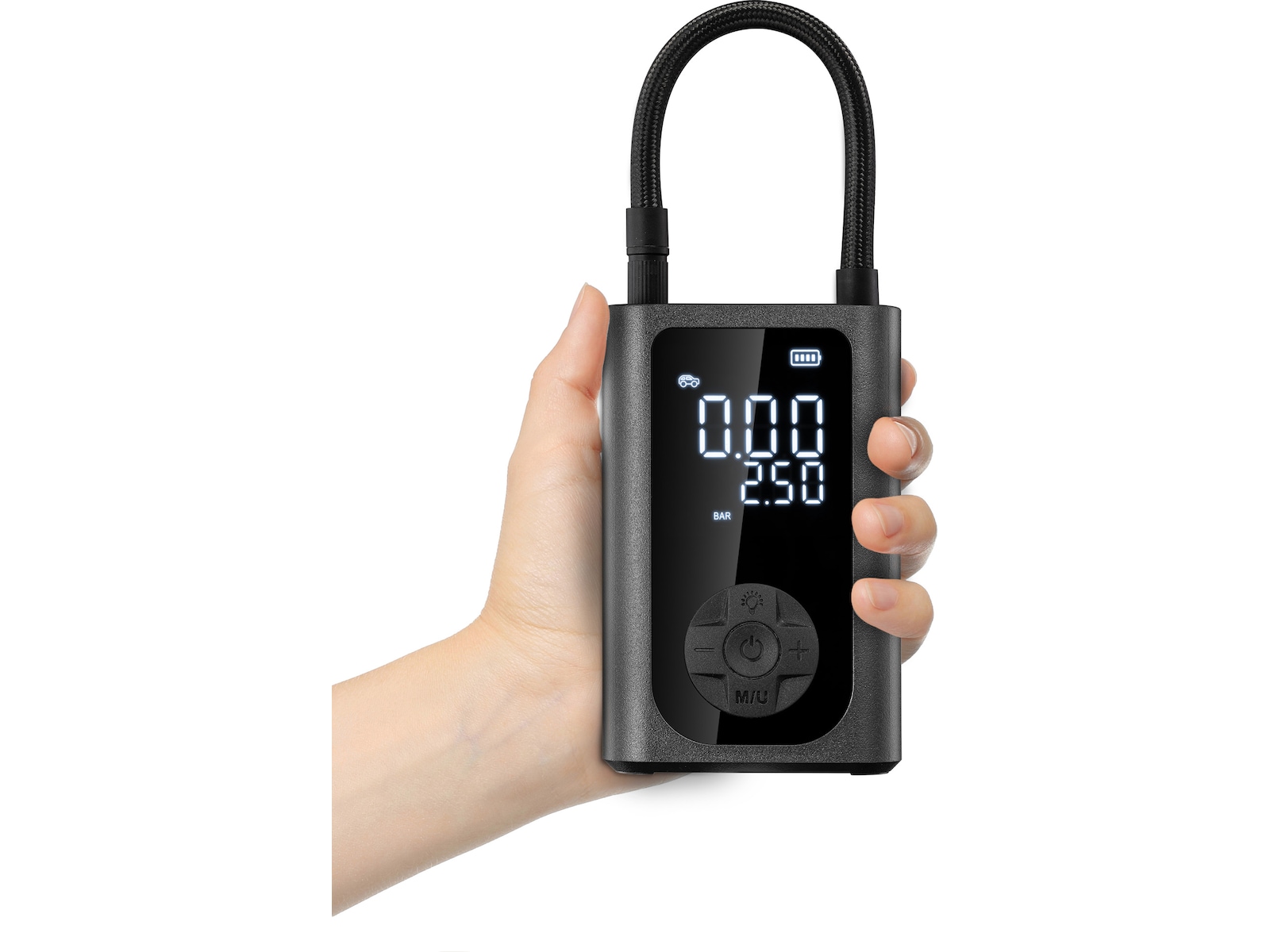 Bærbar Luftkompressor 10 Bar 2000mAh Batteri Generelle batterier