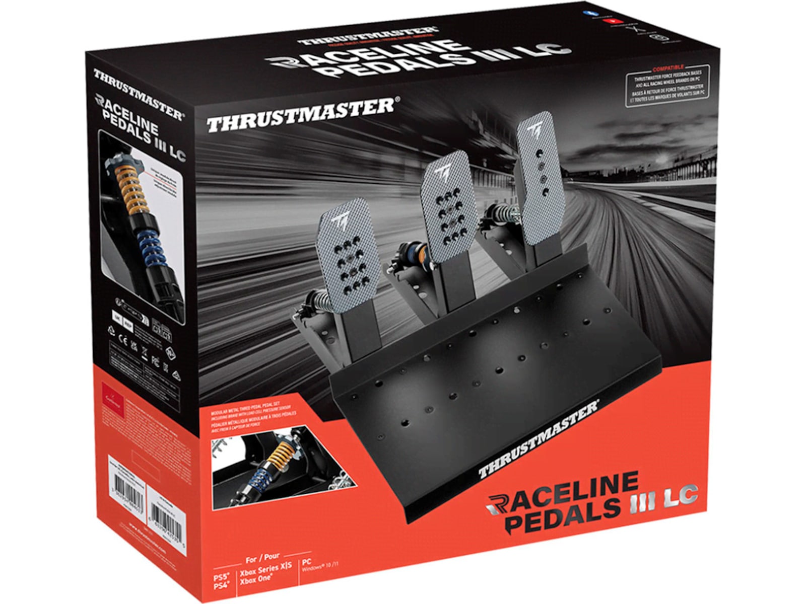 Thrustmaster Raceline Pedals III LC Load Cell Rat og pedaler