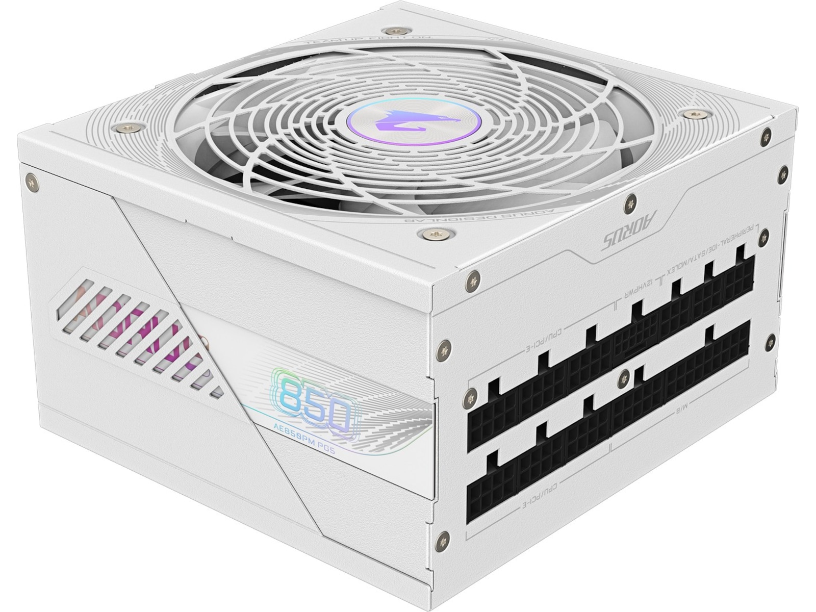 Gigabyte AORUS ELITE P850W ICE PSU (hvid) Strømforsyninger