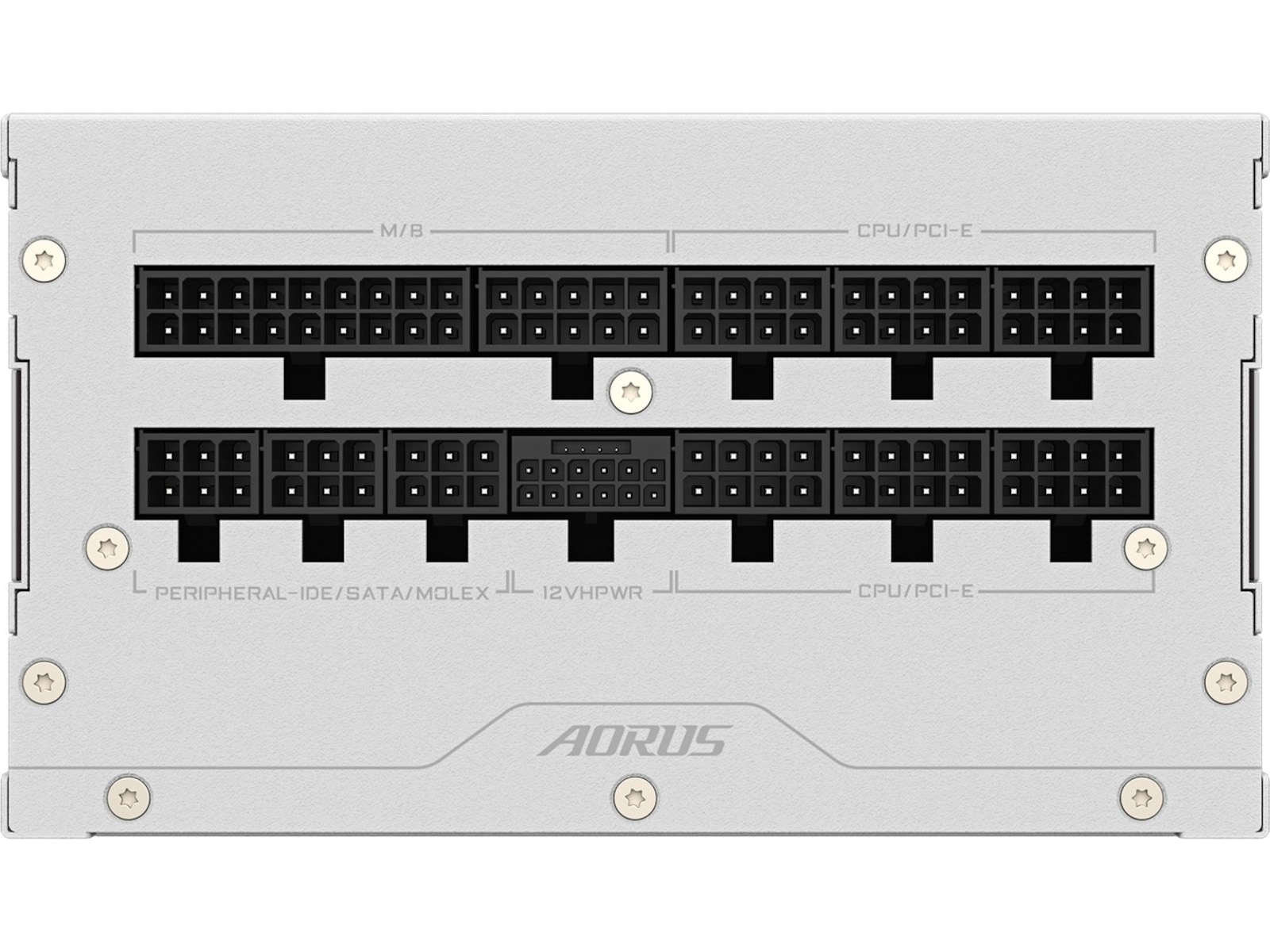 Gigabyte AORUS ELITE P850W ICE PSU (hvid) Strømforsyninger